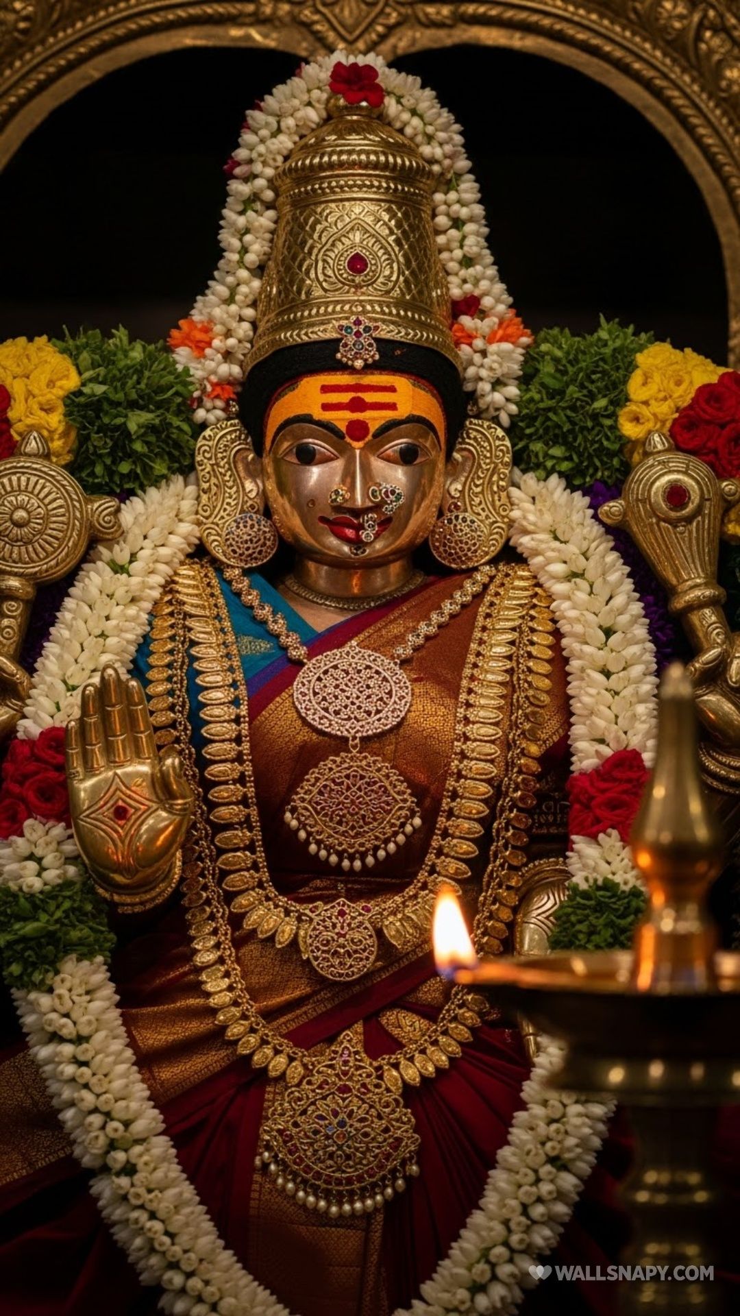 1080x1920 Om sakthi amman ai wallpaper soft light portrait uhd free