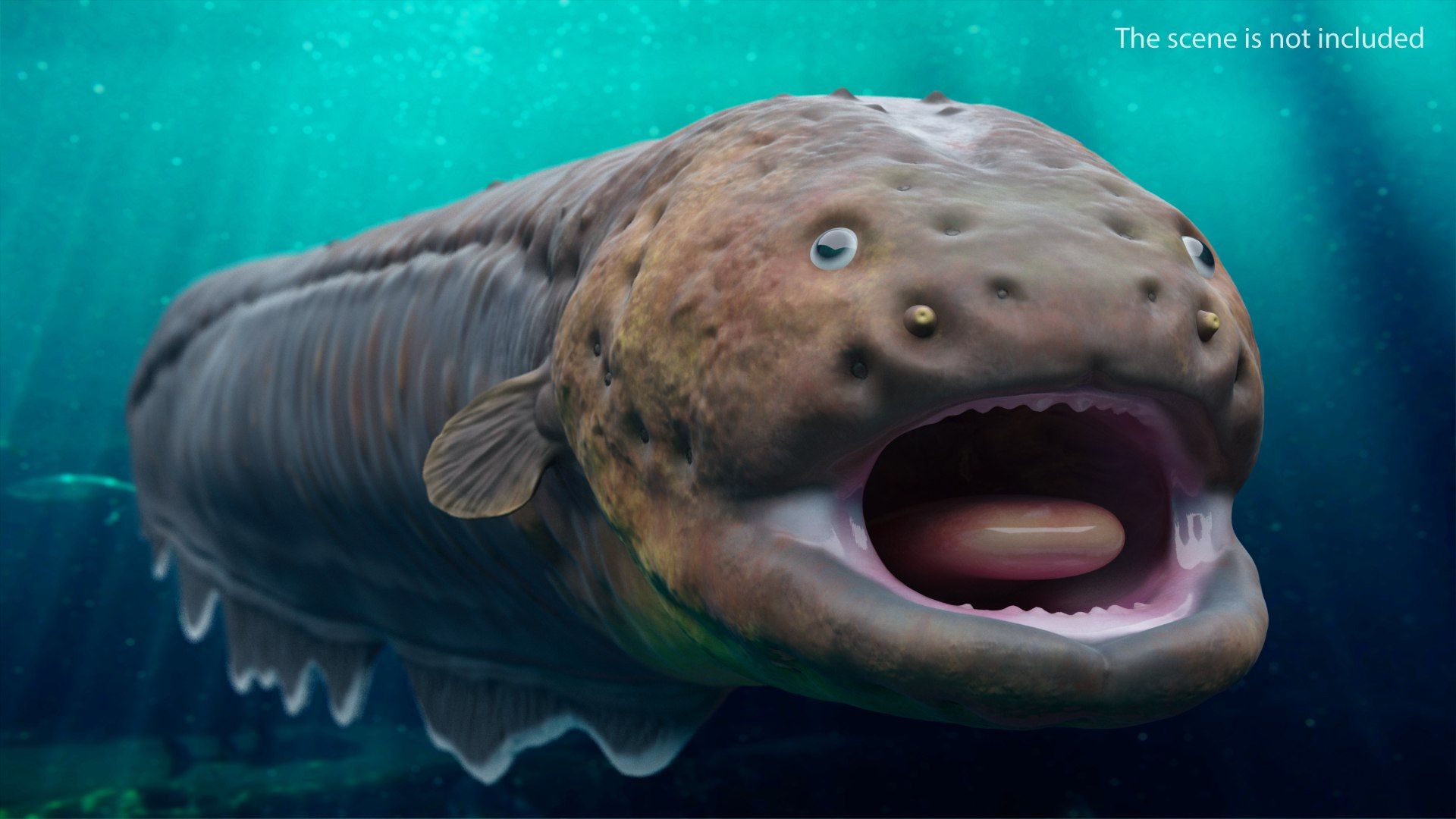 1920x1080 3D Electric Eel
