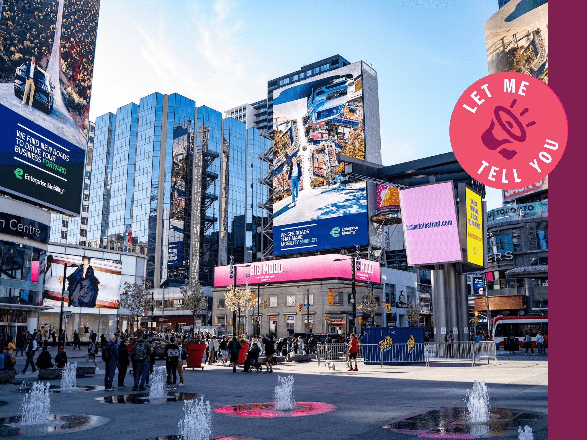 2048x1536 Let me tell you—I visited the Times Square of Canada. New York could learn a few things