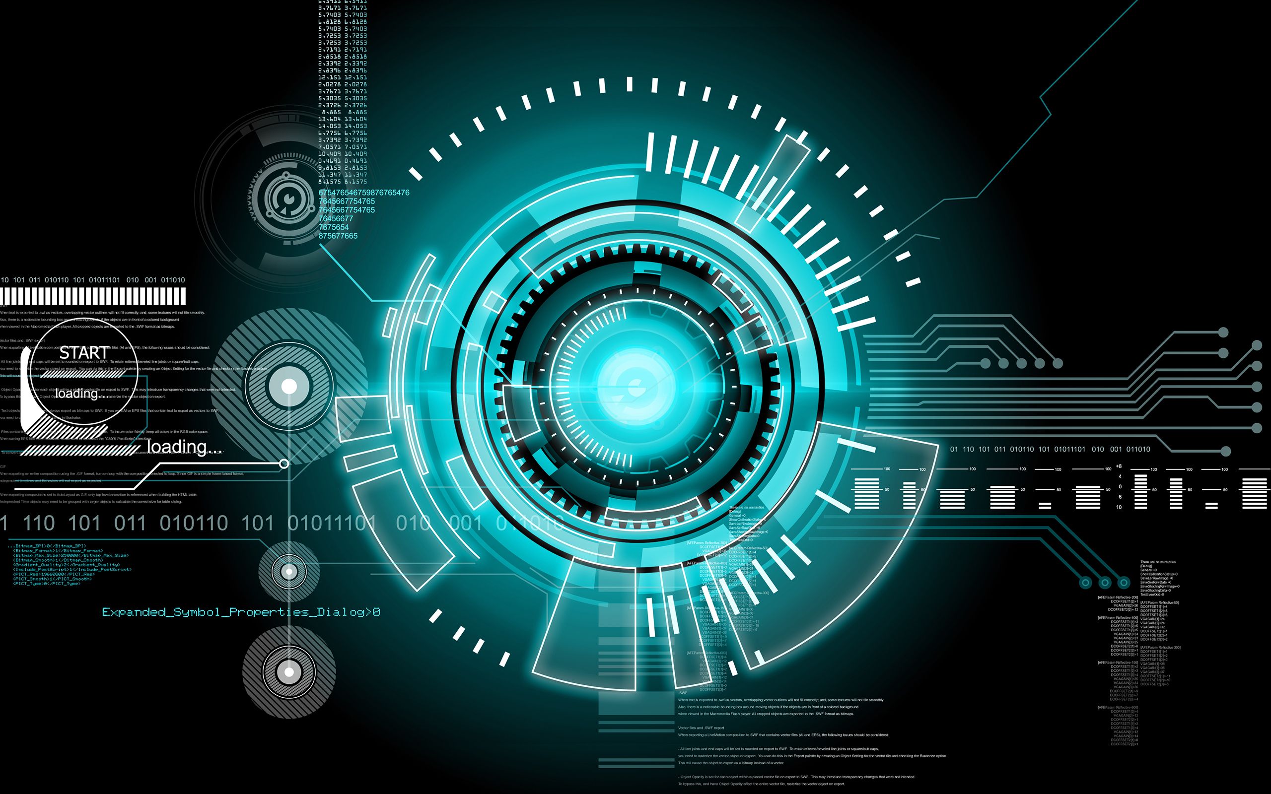 2560x1600 Wallpaper Blue and White Light Illustration, Background Free Image