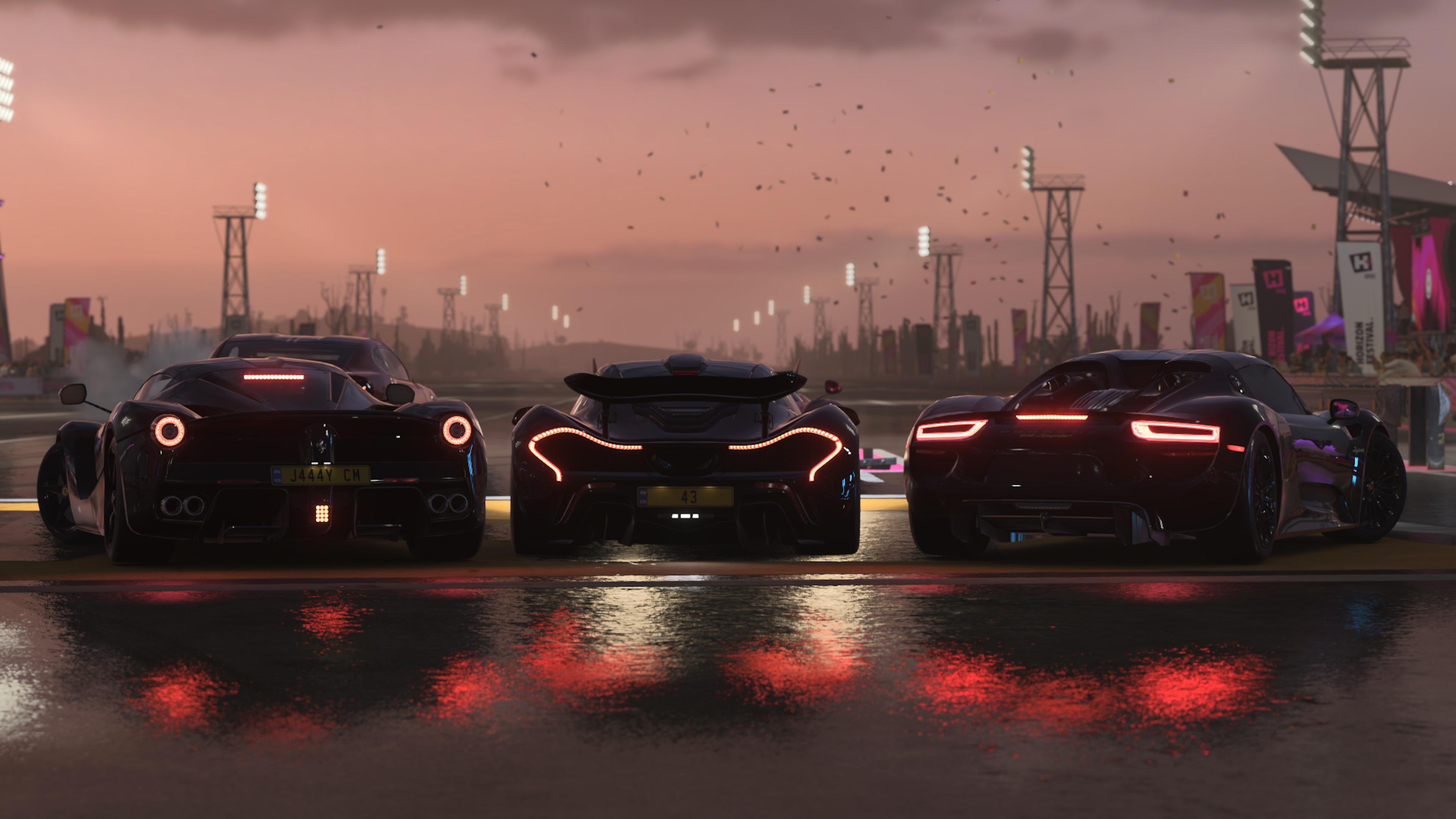 3840x2160 Holy Trinity Cars Wallpaper