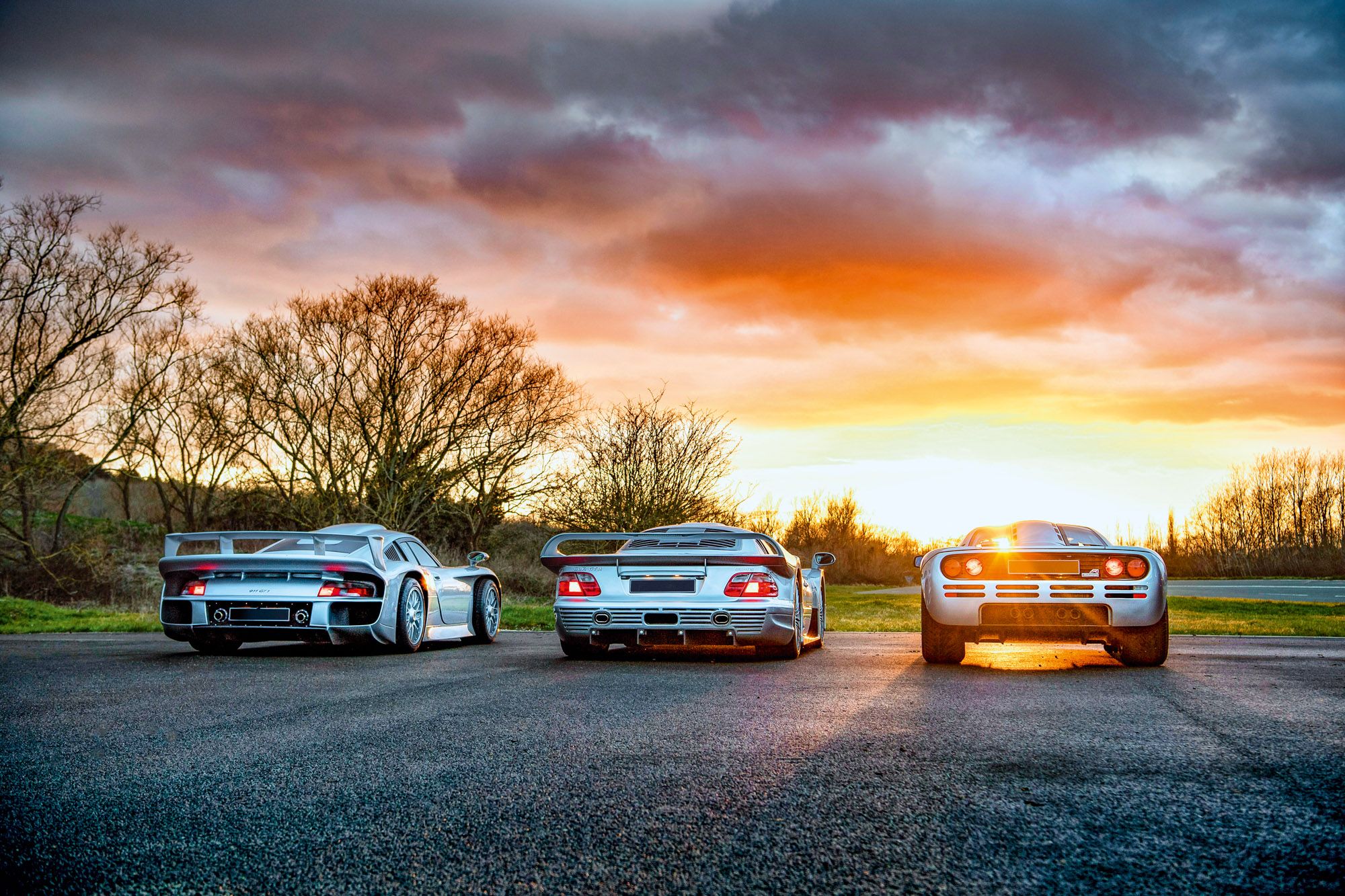 2000x1333 The Holy Trinity: McLaren F1 V Porsche 911 GT1 V Mercedes AMG CLK GTR