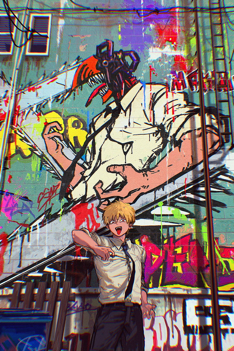 800x1203 Chainsaw Man, Anime, HD phone wallpaper