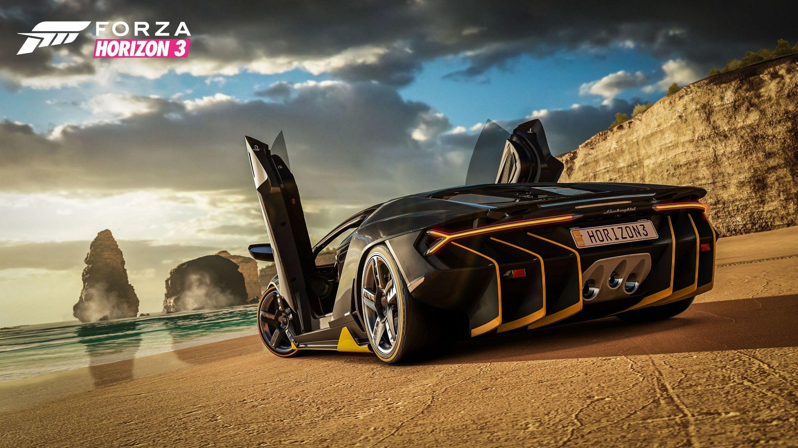 2560x1440 Wallpaper Forza Horizon Lamborghini Centenario, 4K, Games,. Wallpaper for iPhone, Android, Mobile and Desktop