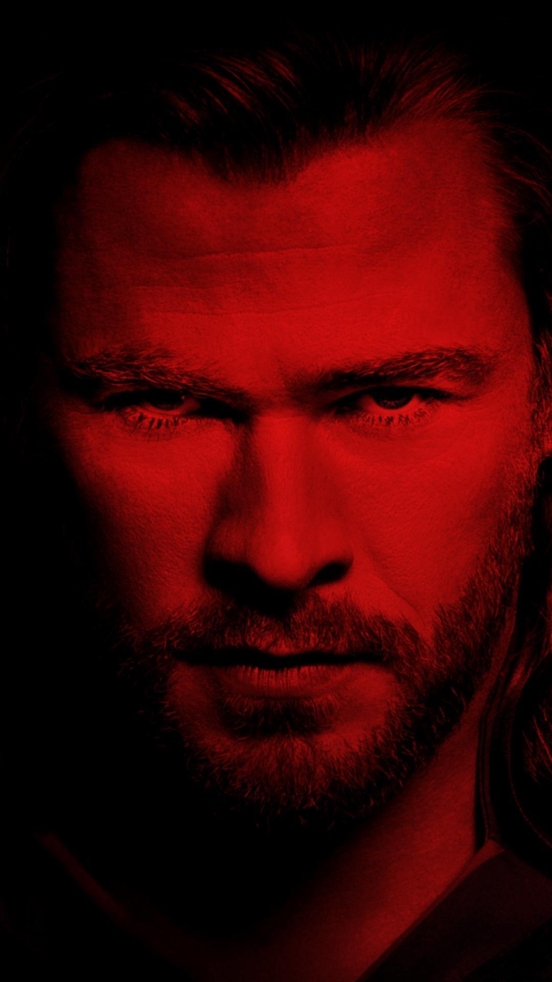 1080x1920 Thor Face Wallpaper