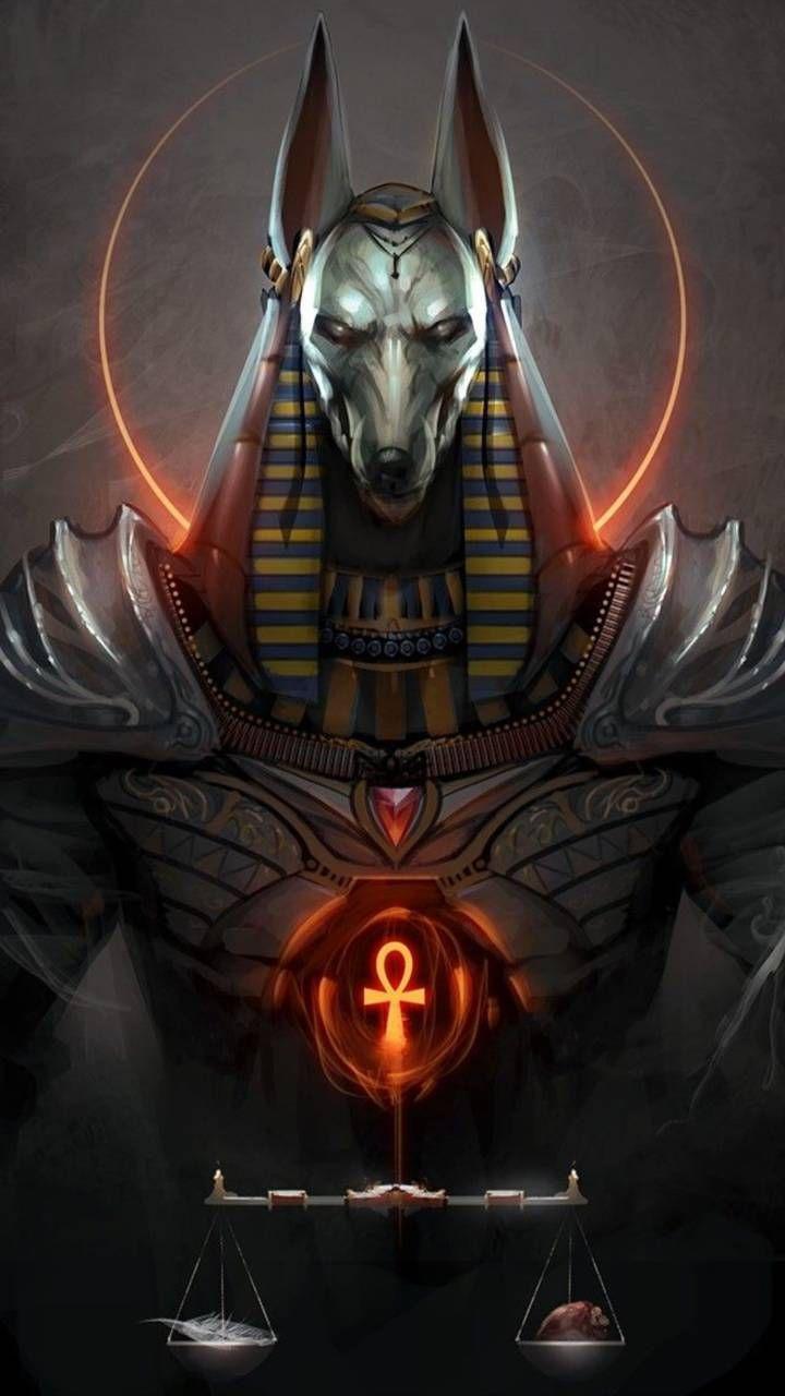720x1280 Download Anubis Wallpaper by georgekev now. Browse millions of popular ancient Wallp. Ancient egyptian gods, Egyptian art, Egypt concept art