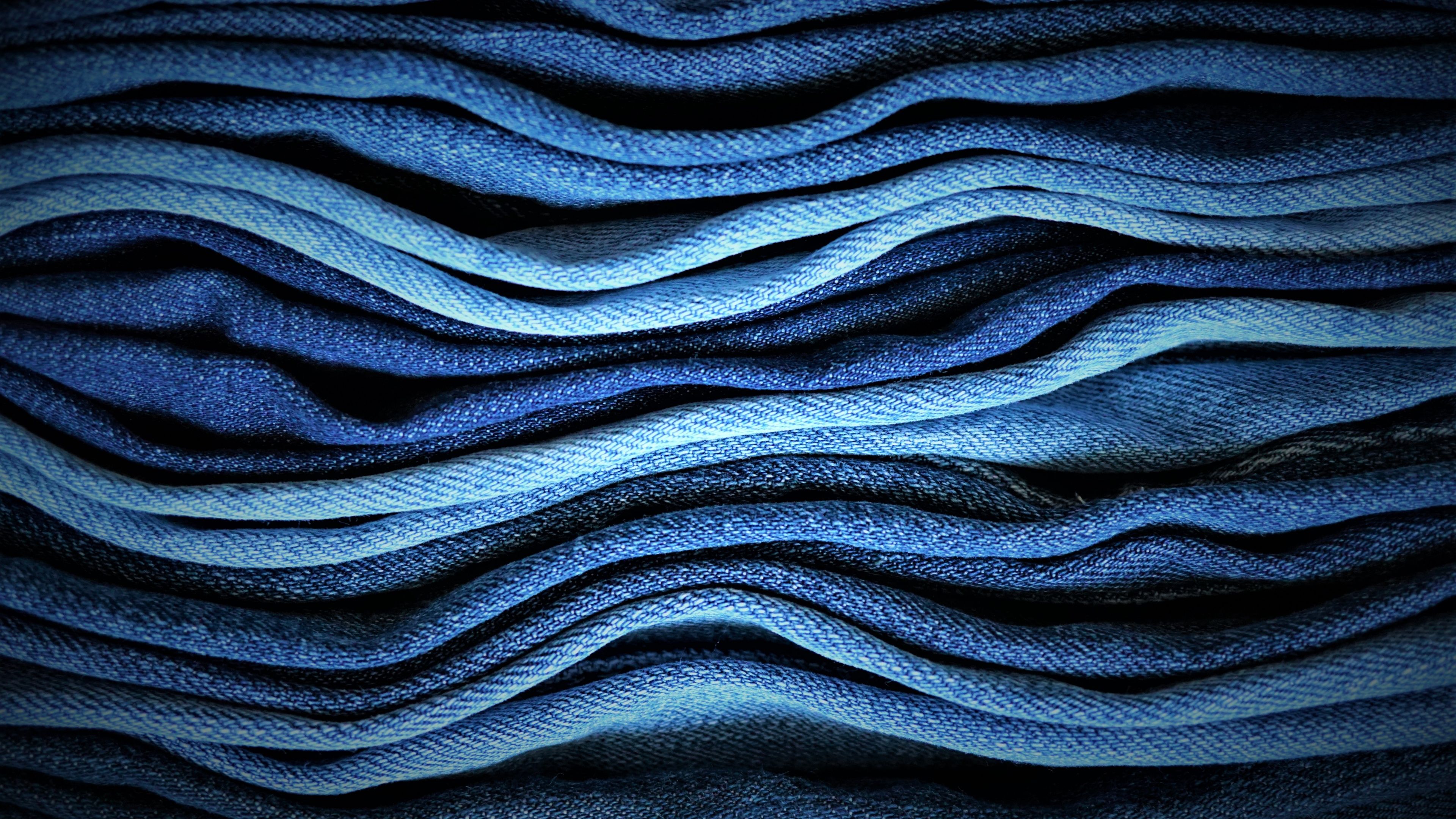3840x2160 Blue Jeans Wallpaper 4K, Texture, Clothes, Fashion