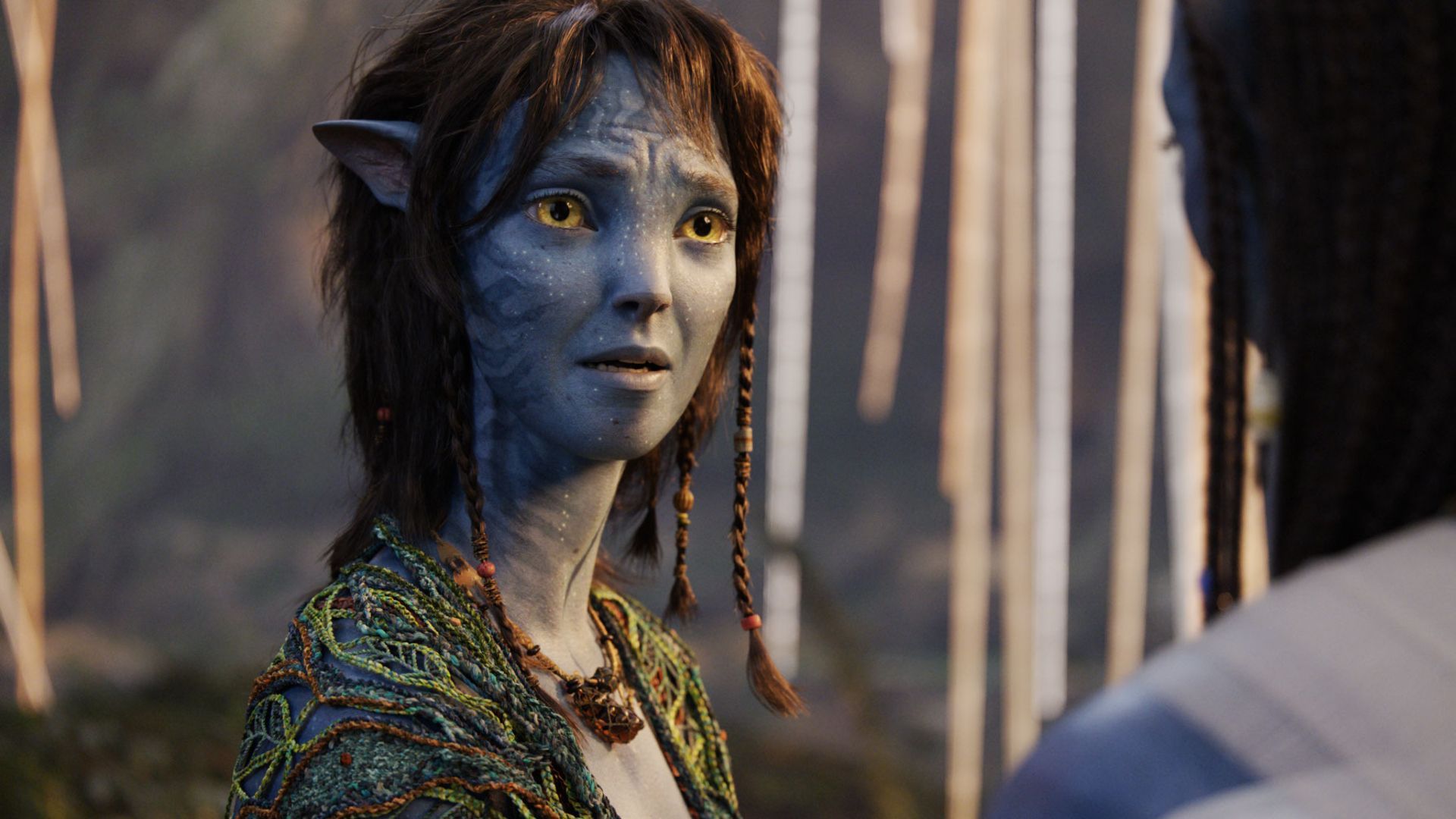 1920x1080 Sigourney Weaver Breaks Down Kiri's Aliens Like Moment In Avatar: Fire And Ash Ending: Her Pain Is Real