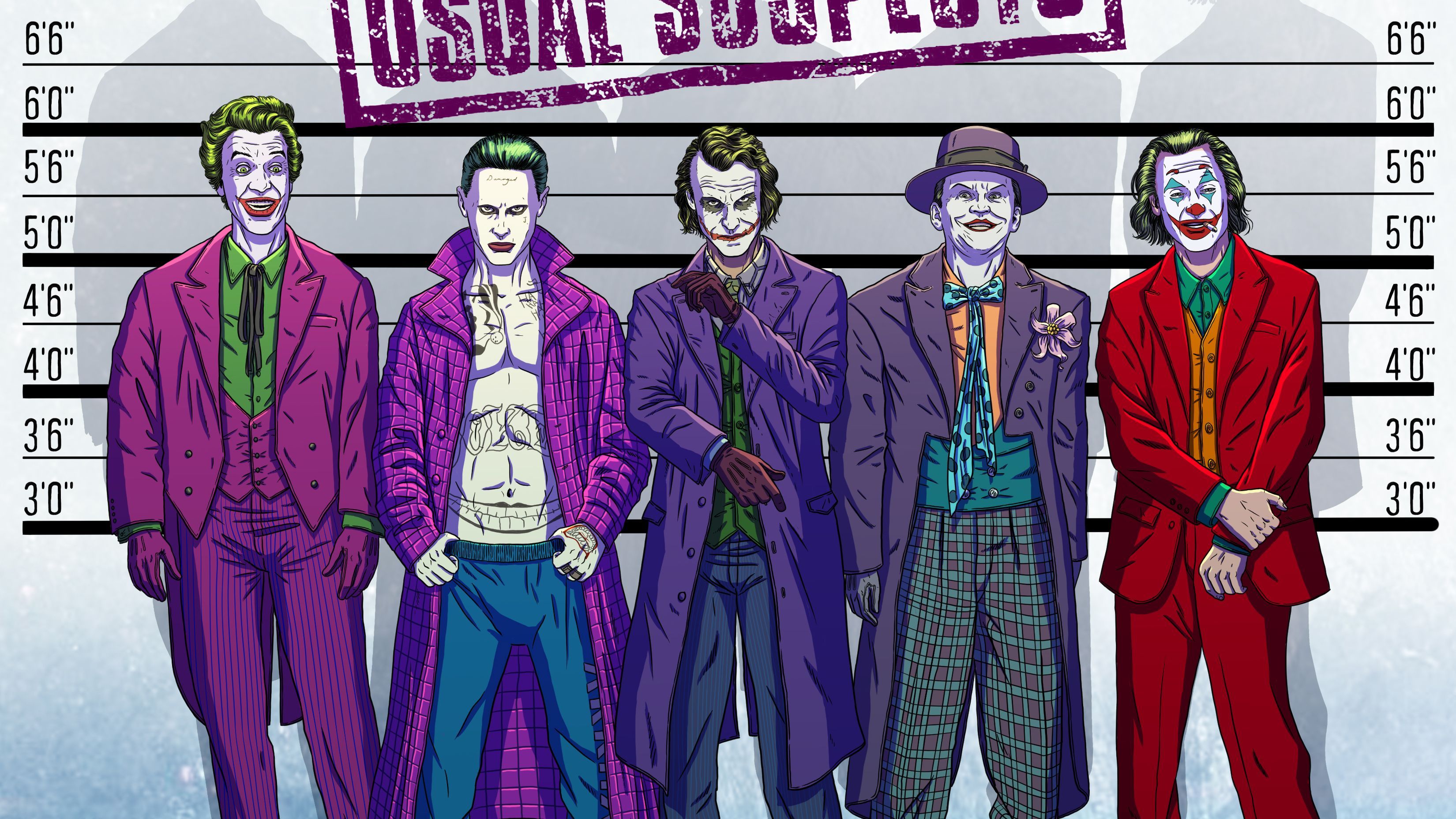 3300x1856 All Joker Wallpaper
