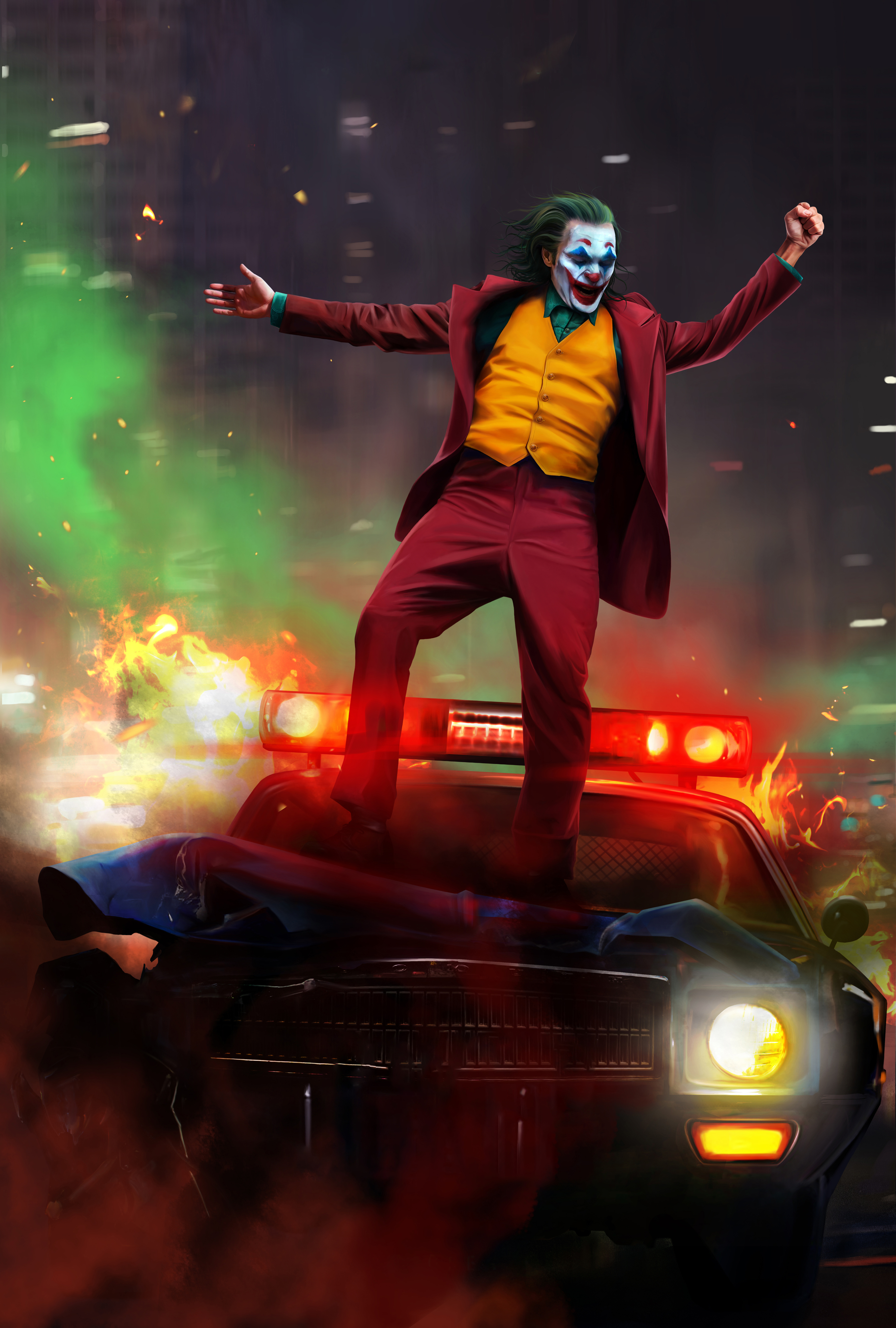 3713x5500 Joker 2019 Artwork Wallpaper, HD Artist 4K Wallpaper, Image and Background