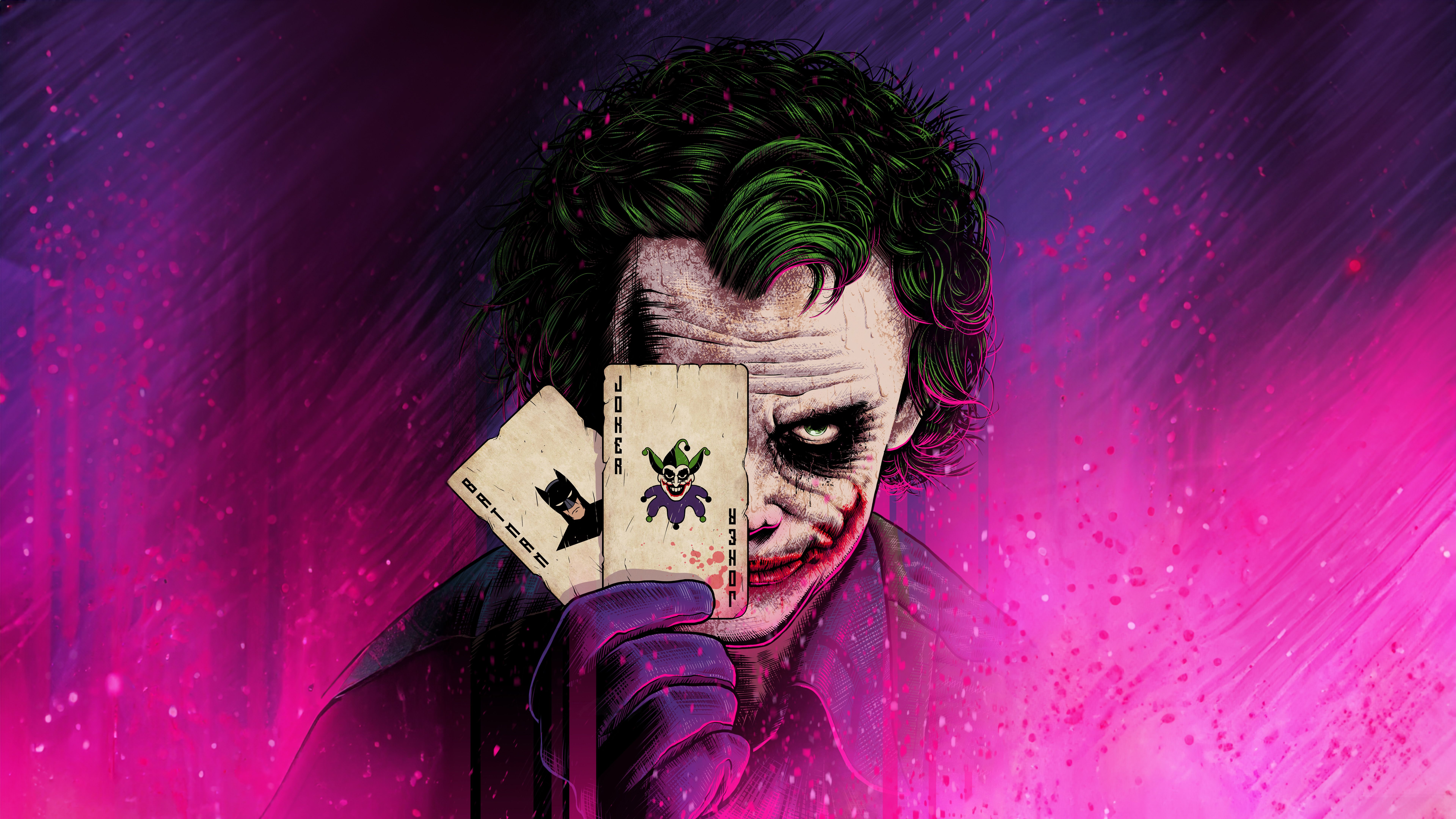 7680x4320 Joker Colorful Anarchy Wallpaper, HD Superheroes Wallpaper, 4k Wallpaper , Image, Background, Photos and Picture