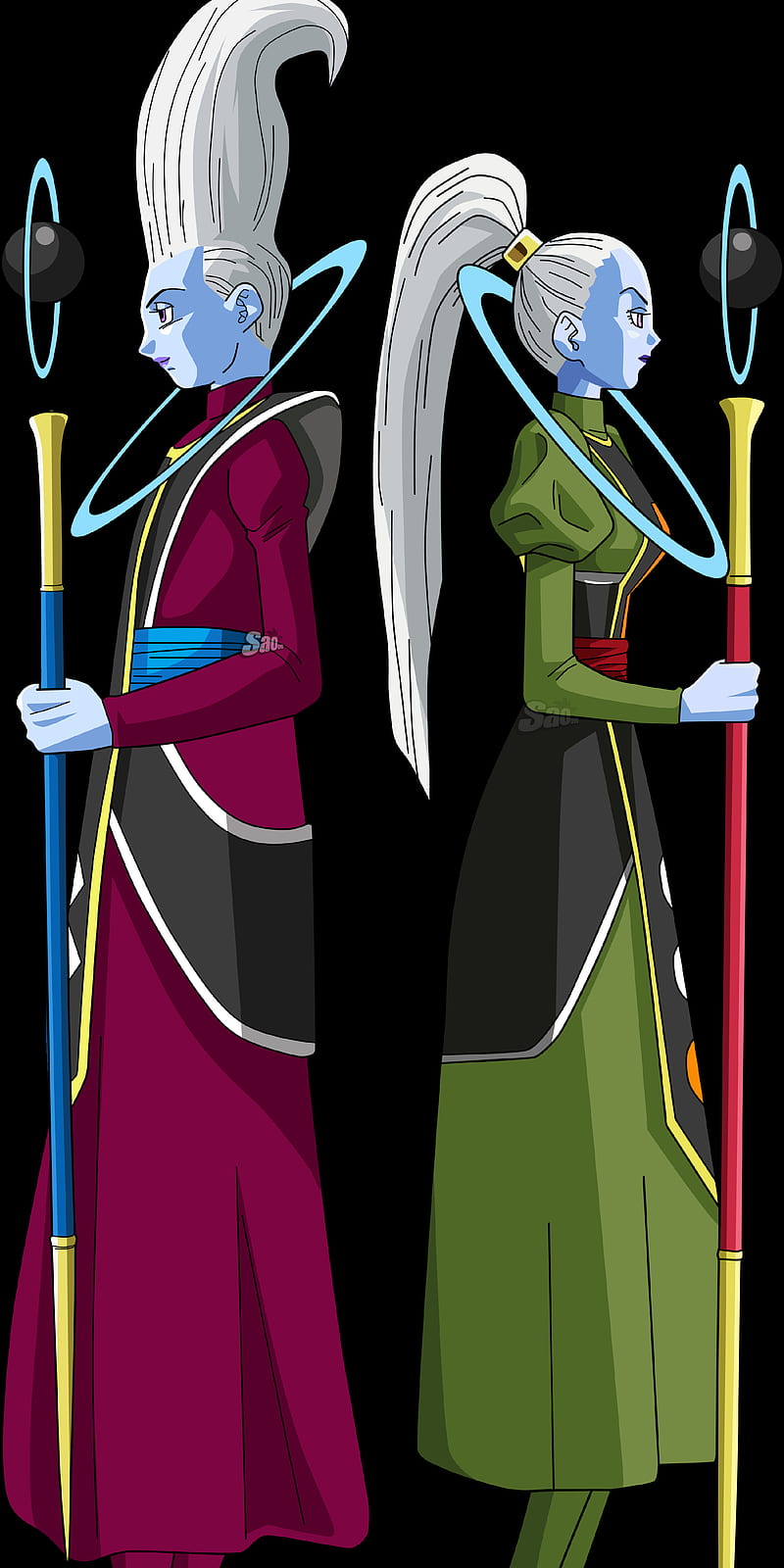 800x1600 Whis vs Vados, angel, dragon ball super, HD phone wallpaper