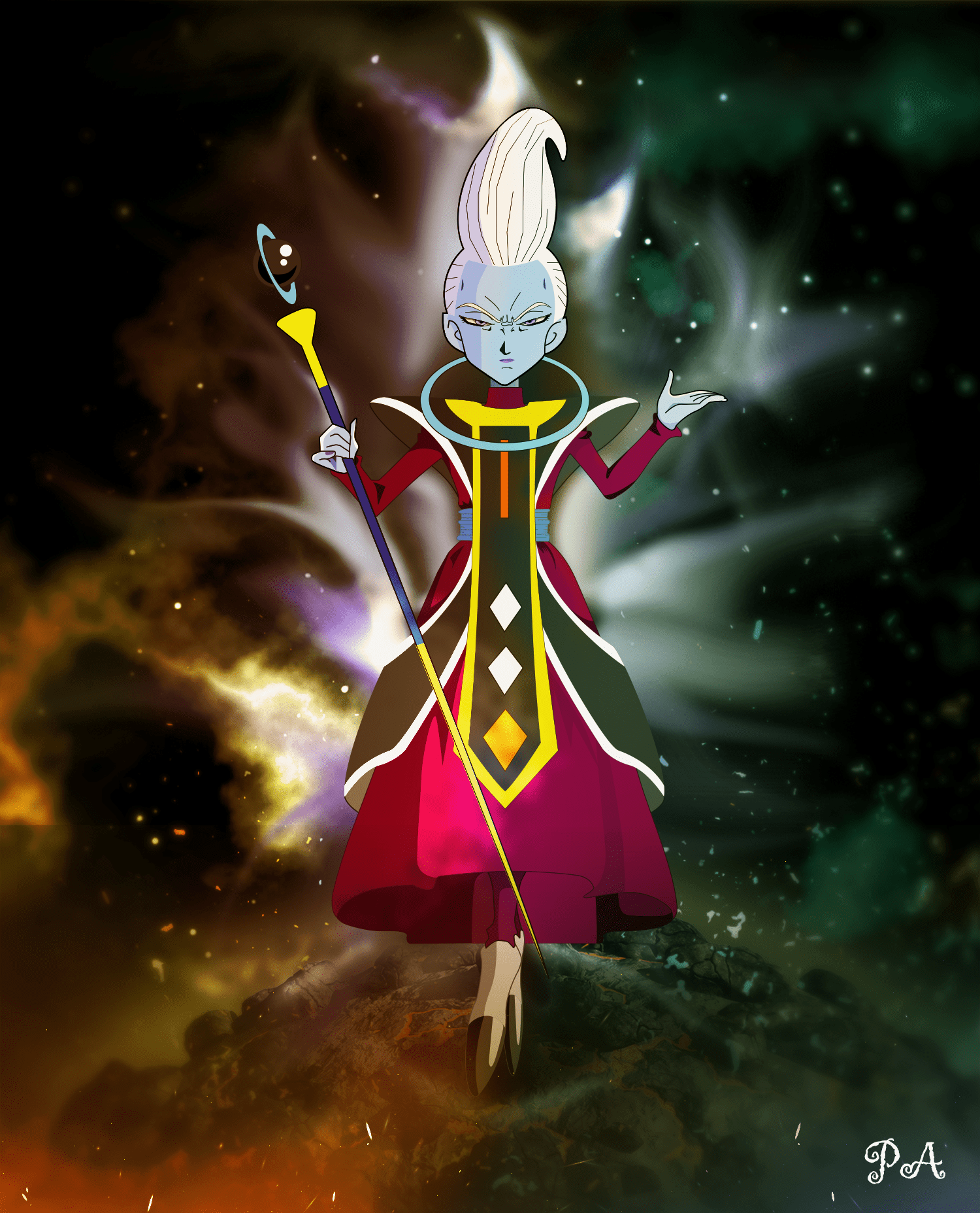 1500x1855 Dragon Ball Super character whis