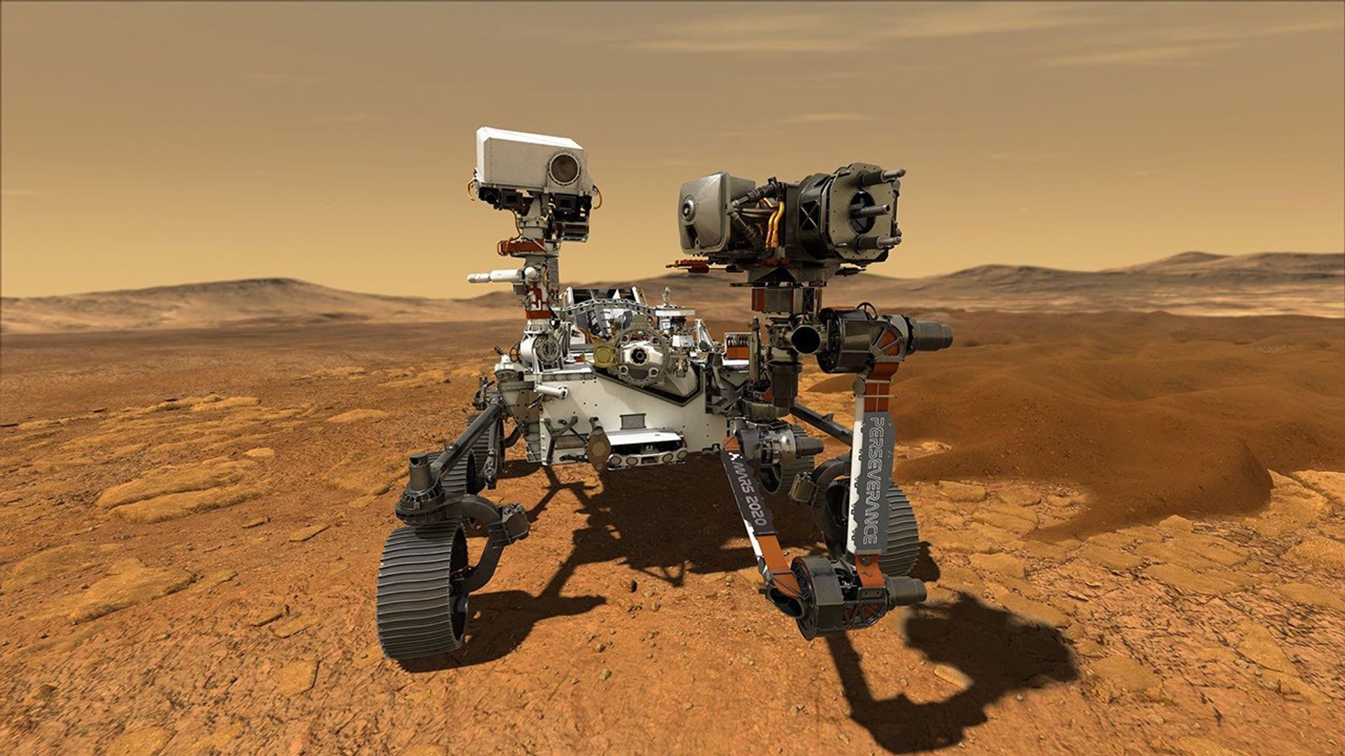 1920x1080 Perseverance on Mars