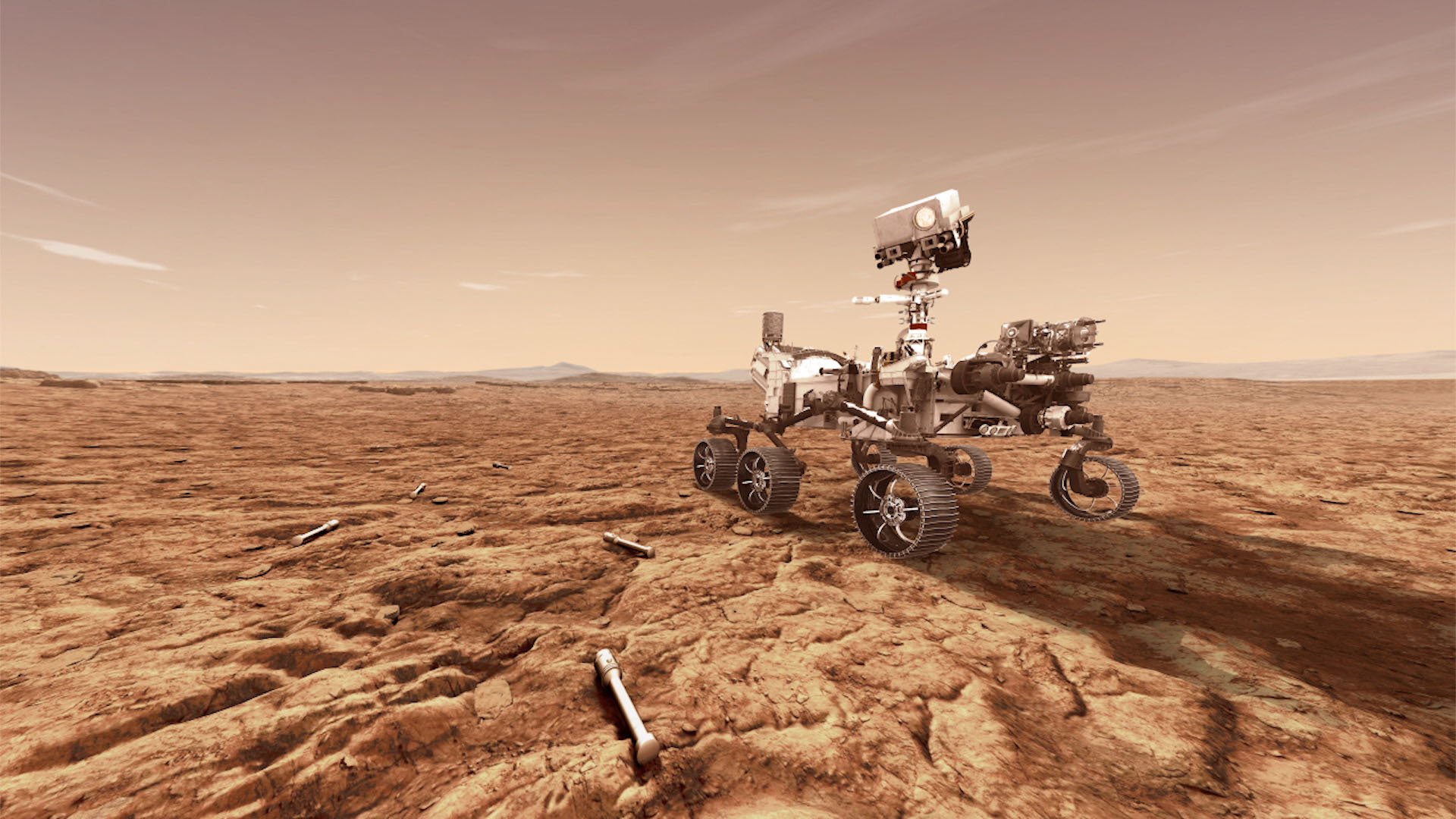 1920x1080 NASA's Perseverance Has a Mars Rover Family Portrait