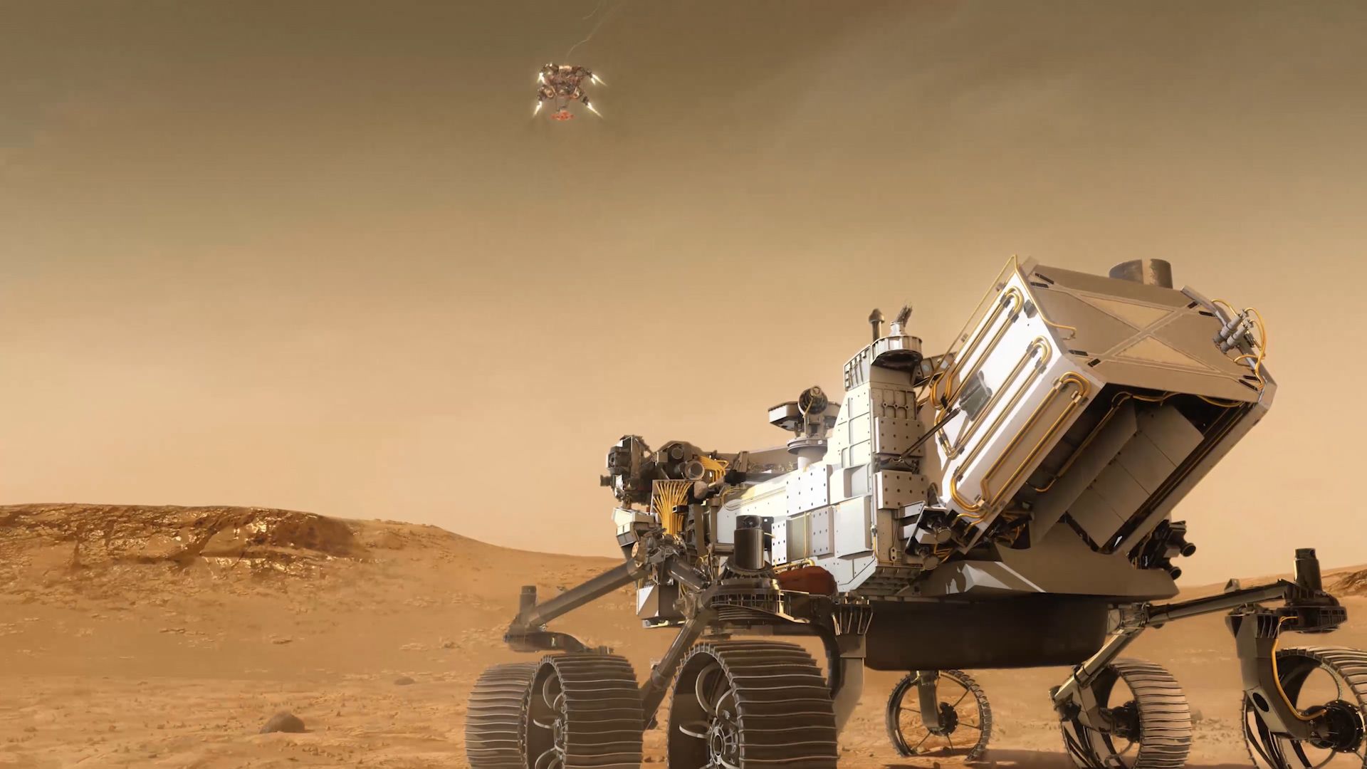 1920x1080 Why NASA calls landing the Mars rover '7 minutes of terror'