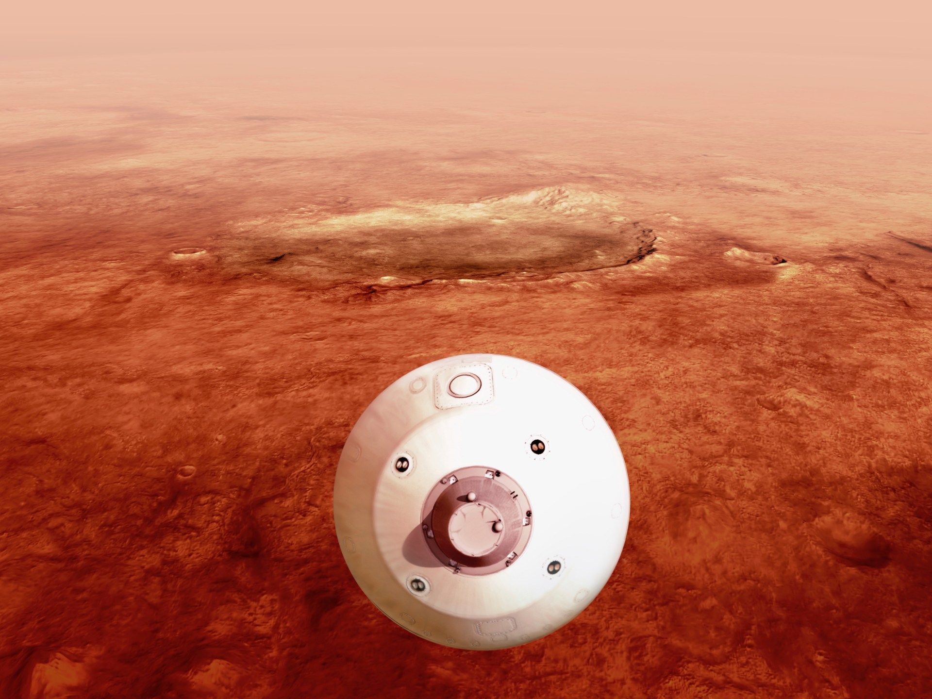 1920x1440 NASA’s fifth Mars rover, Perseverance, makes historic landing