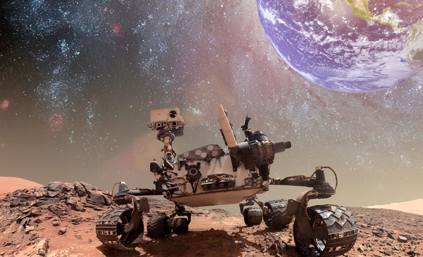 1400x850 Curiosity rover captured in action from above for the first time