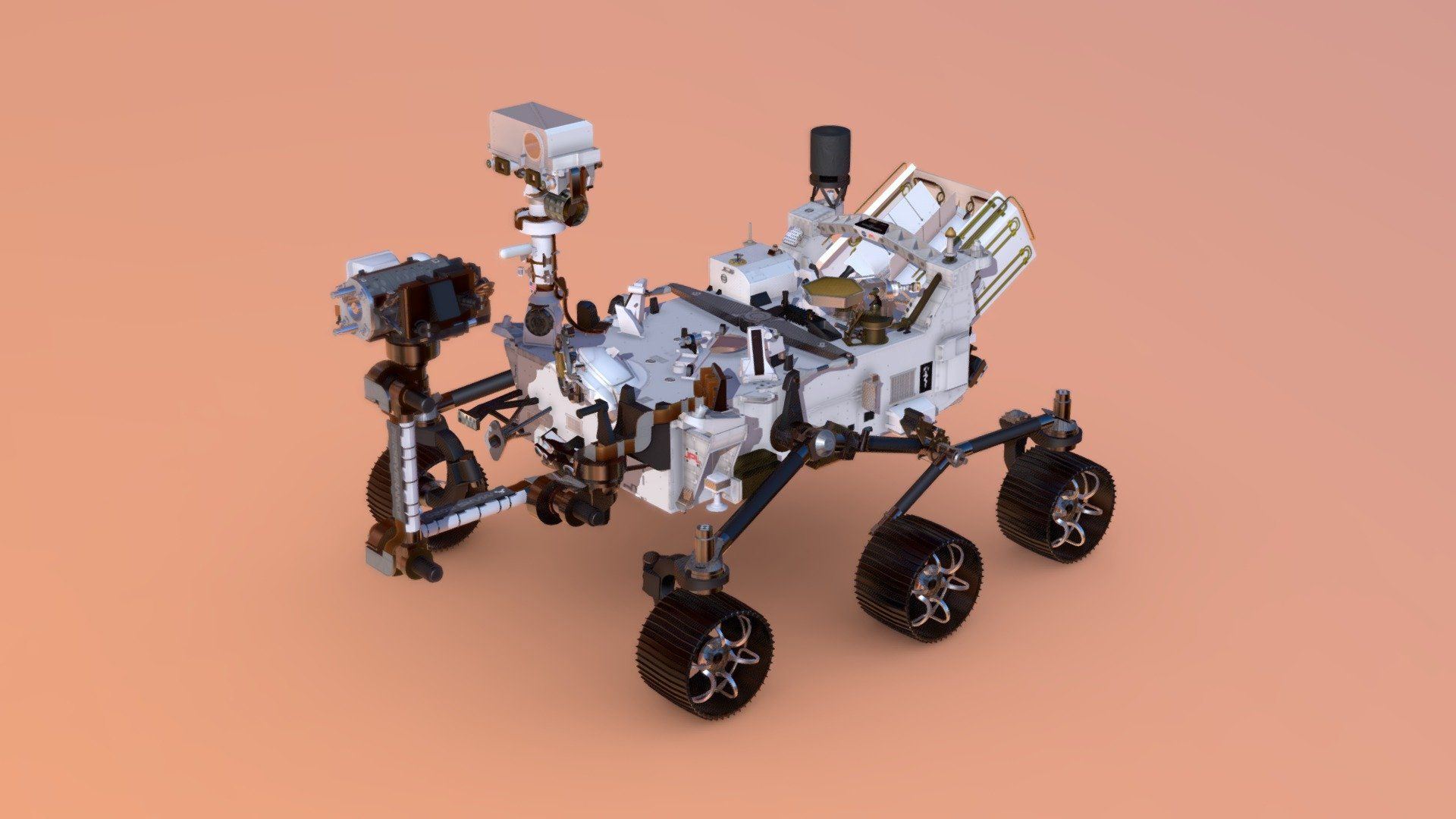 1920x1080 Perseverance Mars Landing 2021 Free 3D model by Thomas Flynn [c1c94e1]
