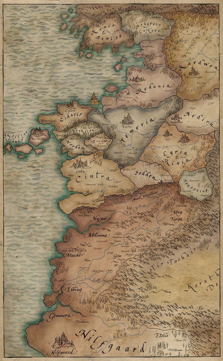 736x1193 Map of Middle Earth. Witcher map wallpaper, Witcher 4 map, Witcher 3 castle map