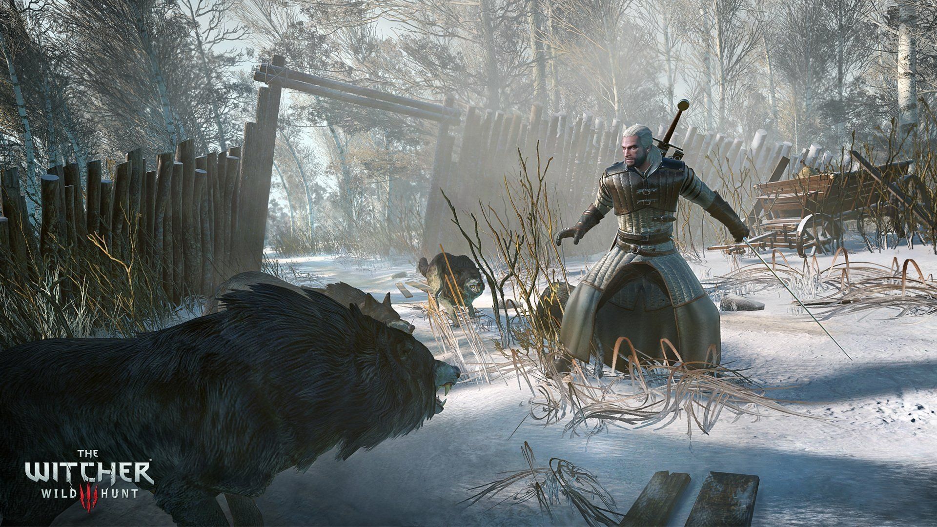1920x1080 The Witcher 3 HD Wallpaper: Wild Hunt in Winter's Gripx1080