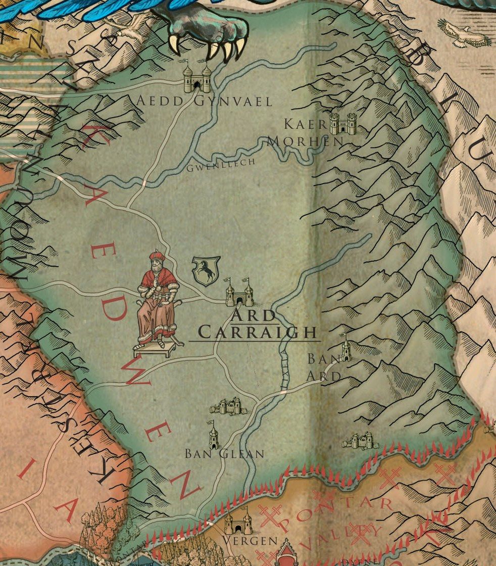 982x1120 Storm within the Empire: The Witcher Project Kingdom of Kaedwen