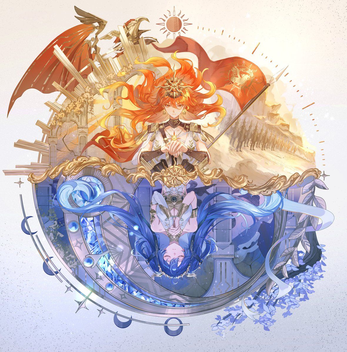 1180x1200 Cleaned 4k Augusta Iuno Wallpaper! The Sun and Moon Praying for some special interactions between the two