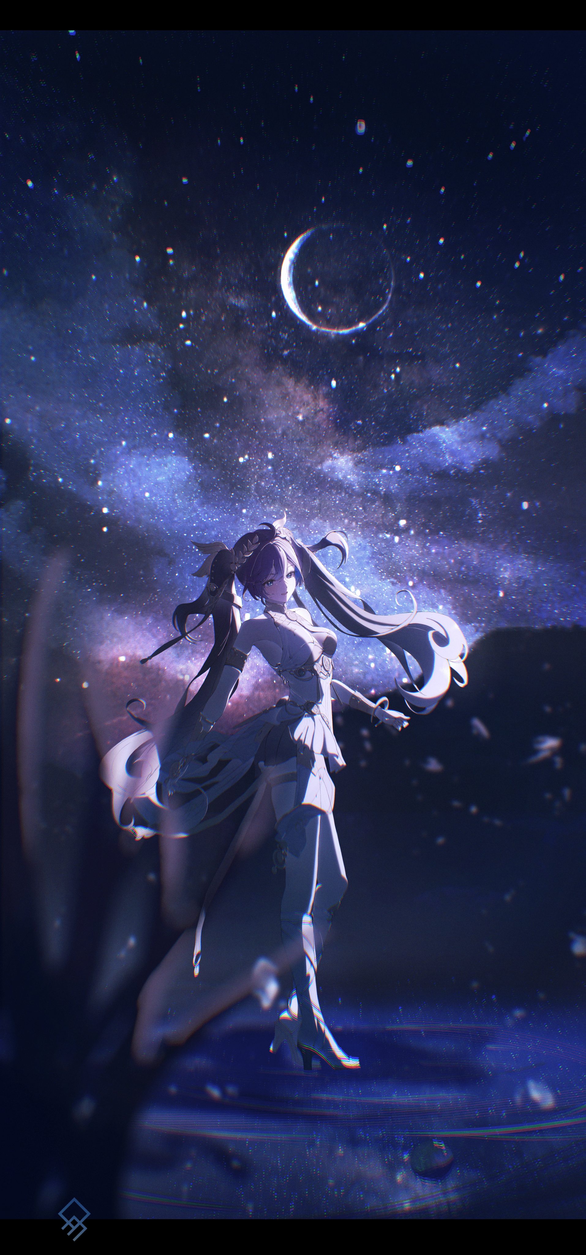 1914x4096 Iuno Waves Anime Image Board