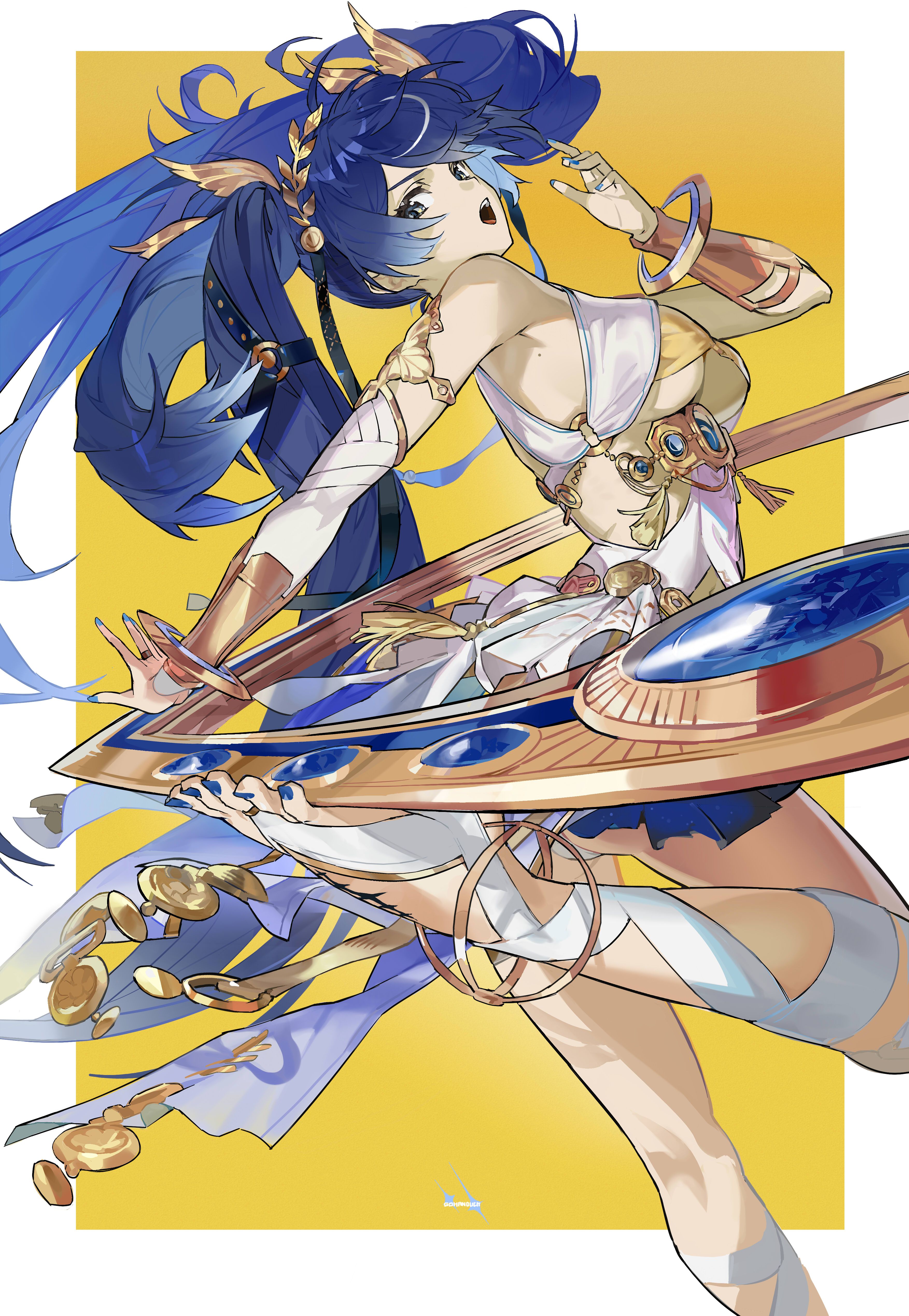 3507x5078 Iuno Waves Wallpaper by gohanDuck Anime Image Board