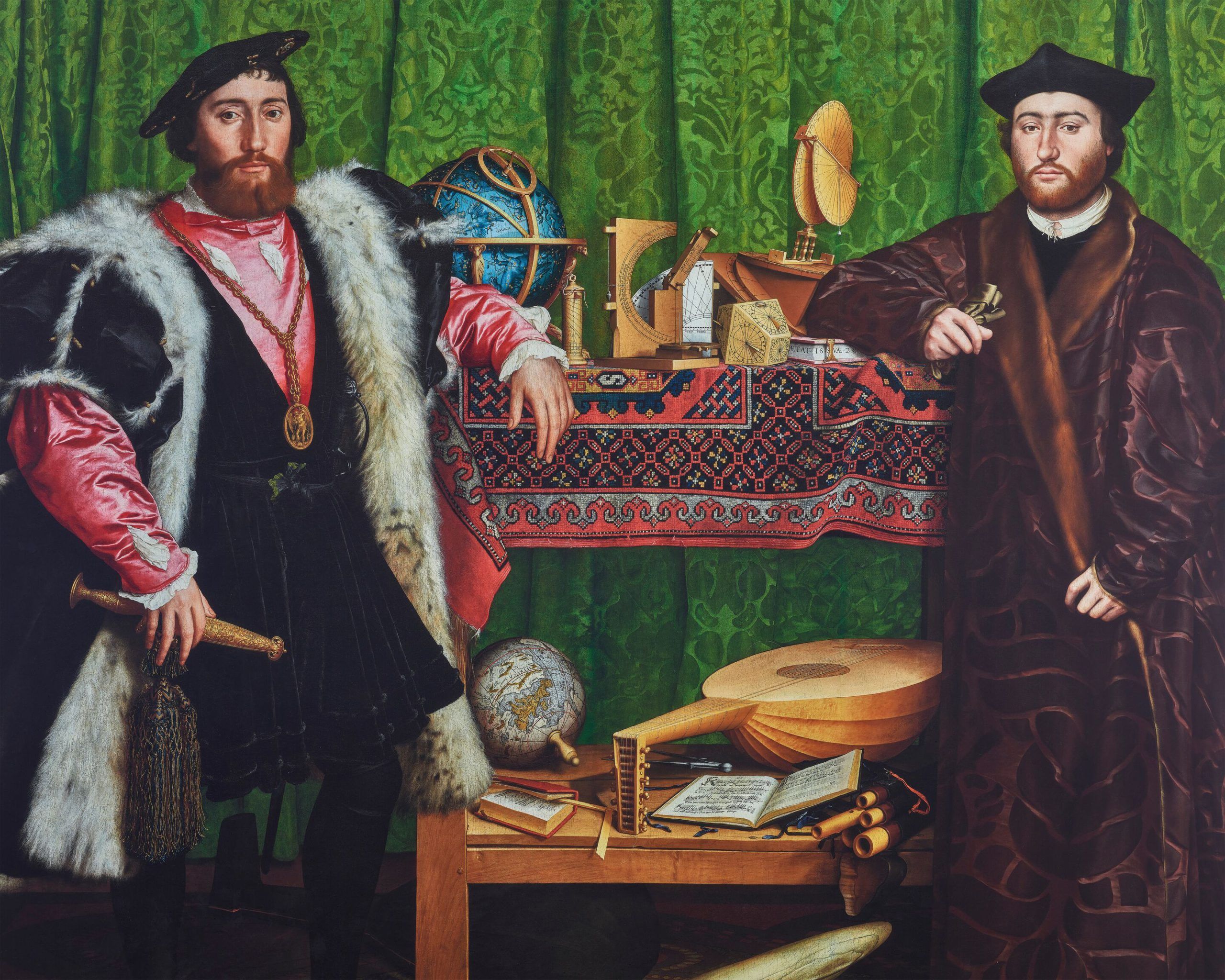 2560x2048 Hans Holbein the Younger Ambassadors