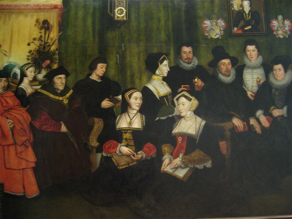 1024x768 The Family of Thomas More by Hans Holbein. I snuck this fl