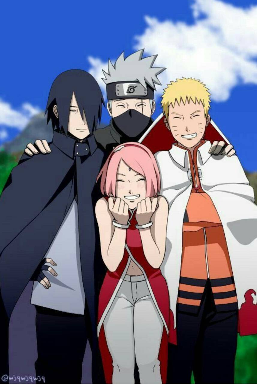 857x1280 Naruto Old Wallpaper