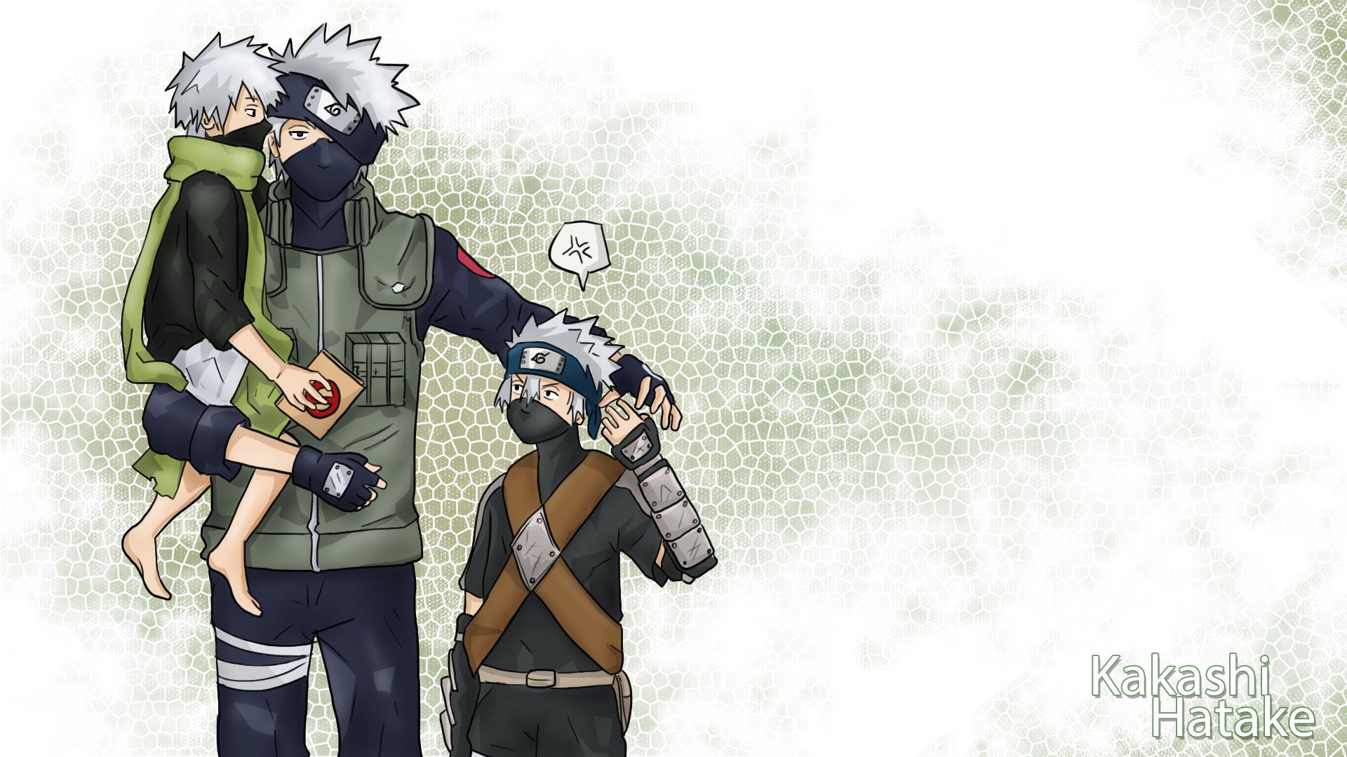 1920x1080 Naruto Team 7 Wallpaper I drew up! Enjoy :)