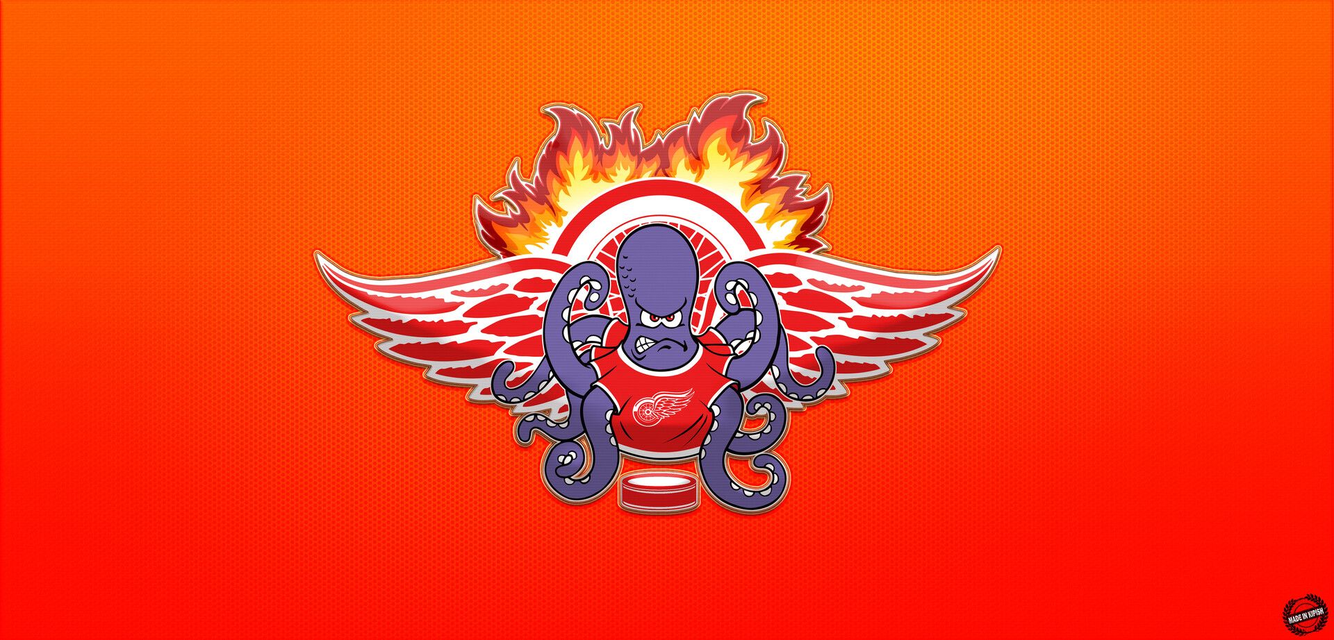 1920x922 Detroit Red Wings Wallpaper