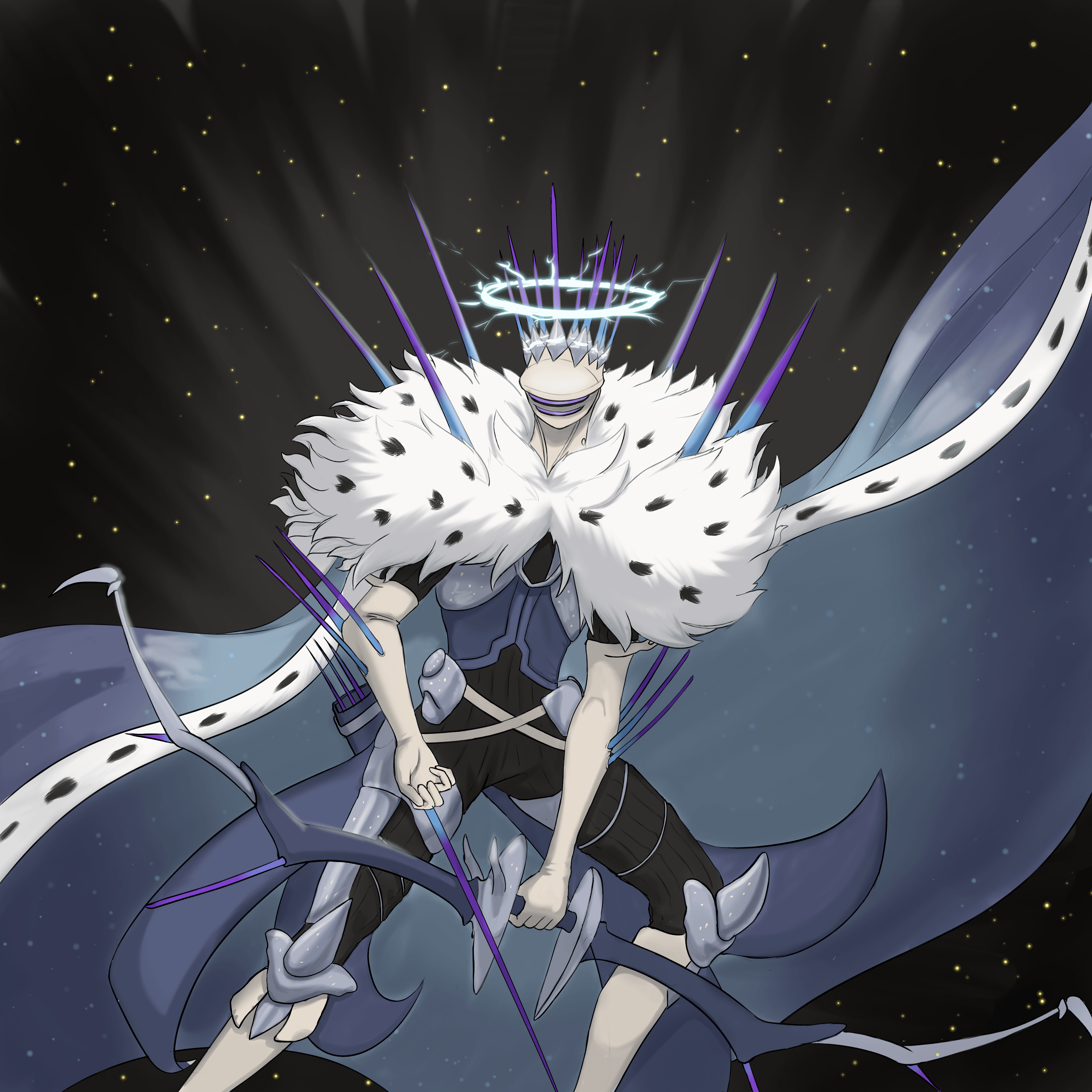 3840x3840 Down Here I am God SSC Emperor + Manticore