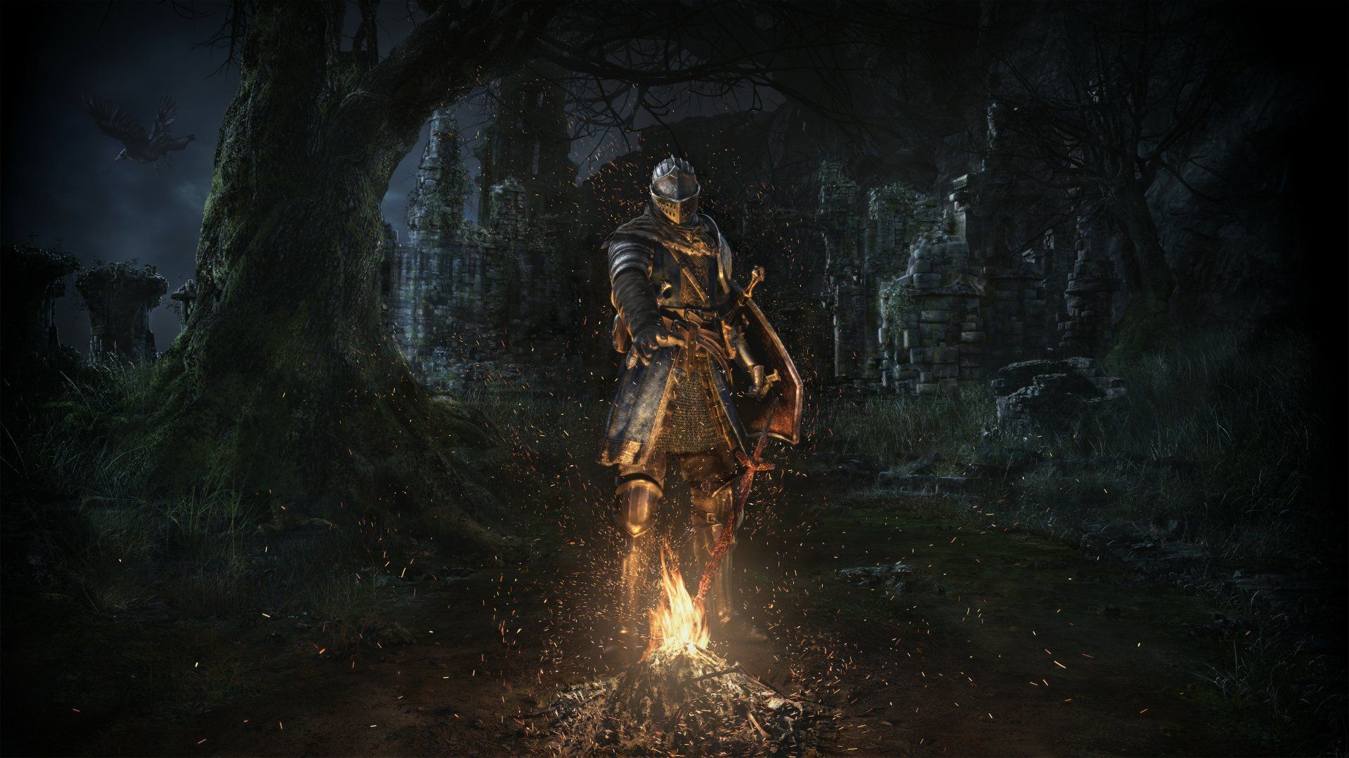 1920x1080 Dark Souls Bonfire Ultra HD Wallpaperx2160