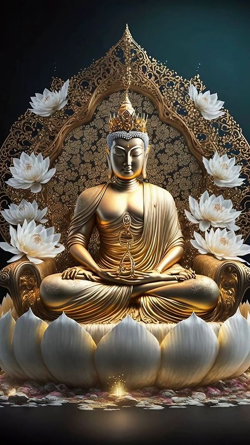 800x1423 Buddha, budai, figures new, stone, HD wallpaper