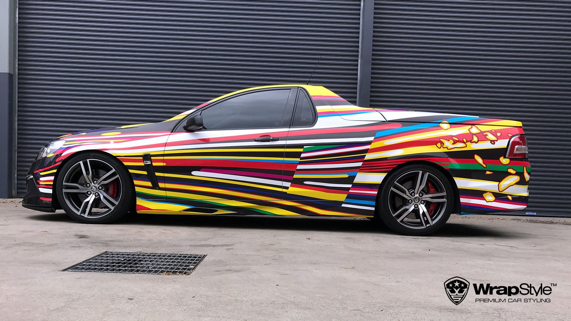 1920x1080 HSV Maloo Stripes design