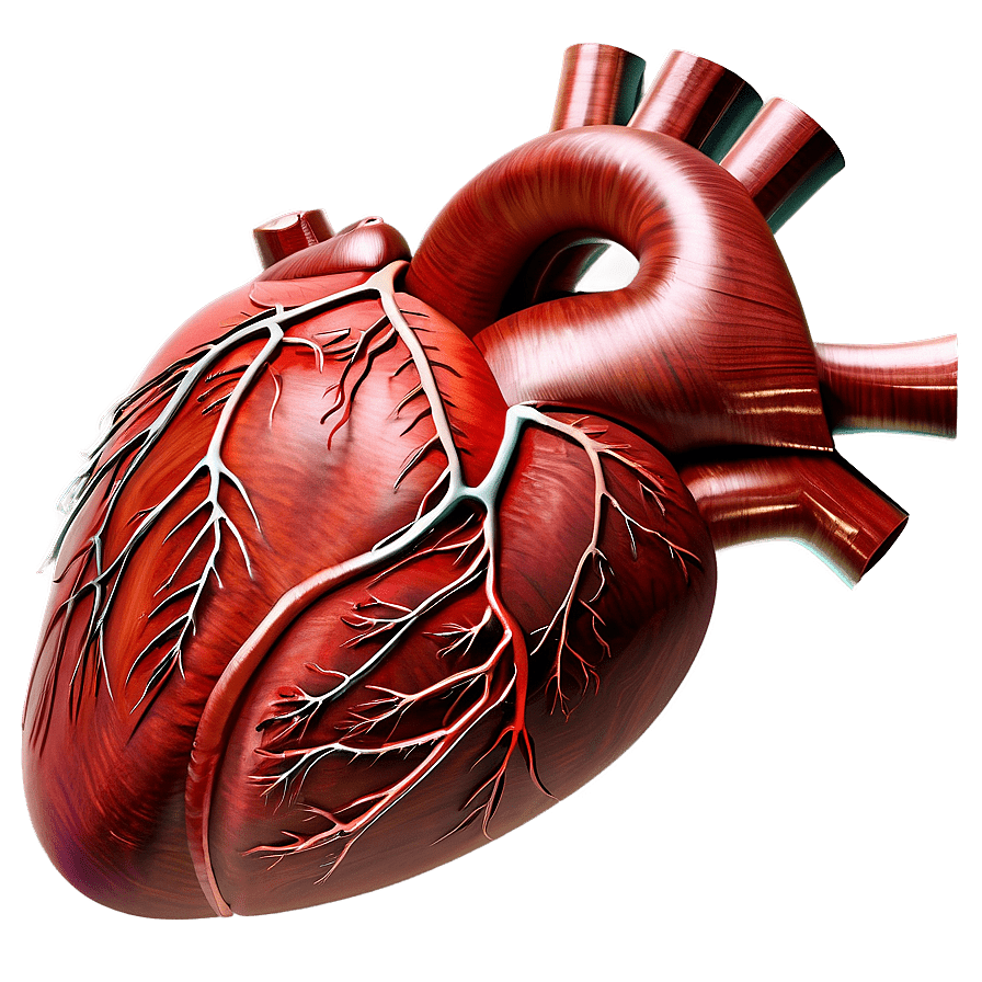 896x896 Human Heart Anatomy Diagram PNG 82 PNG Image