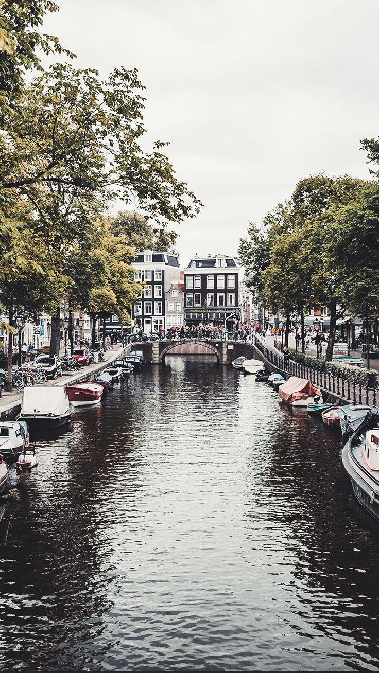 736x1308 iPhone Xs Wallpaper Of The Most Beautiful City: Amsterdam