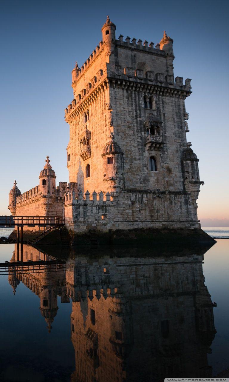 768x1280 Belem Tower In Lisbon, Portugal Ultra HD Desktop Background Wallpaper for 4K UHD TV : Widescreen & UltraWide Desktop & Laptop : Tablet