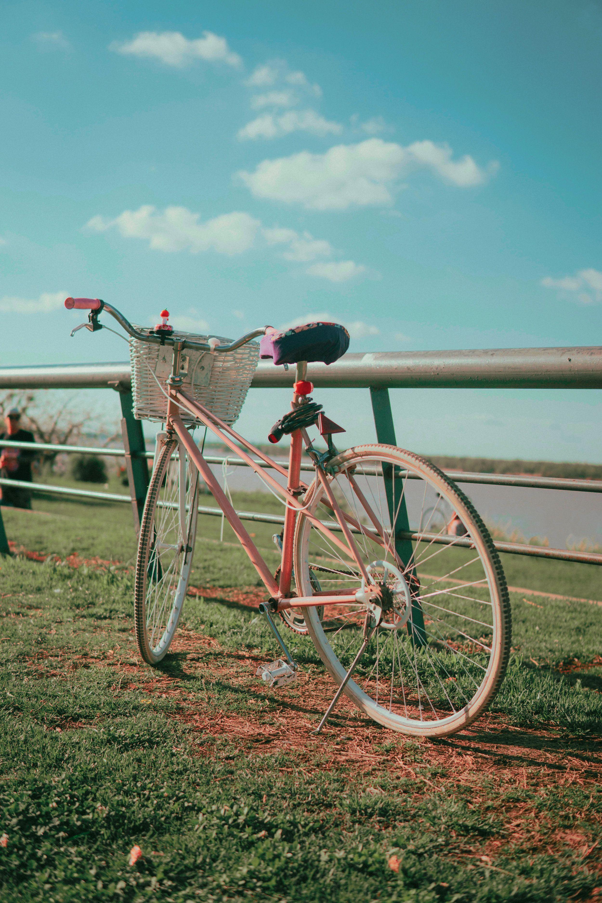 2500x3750 The Man with the Pink Bicycle. Bicycle wallpaper, Pink and red wallpaper, Pink bike