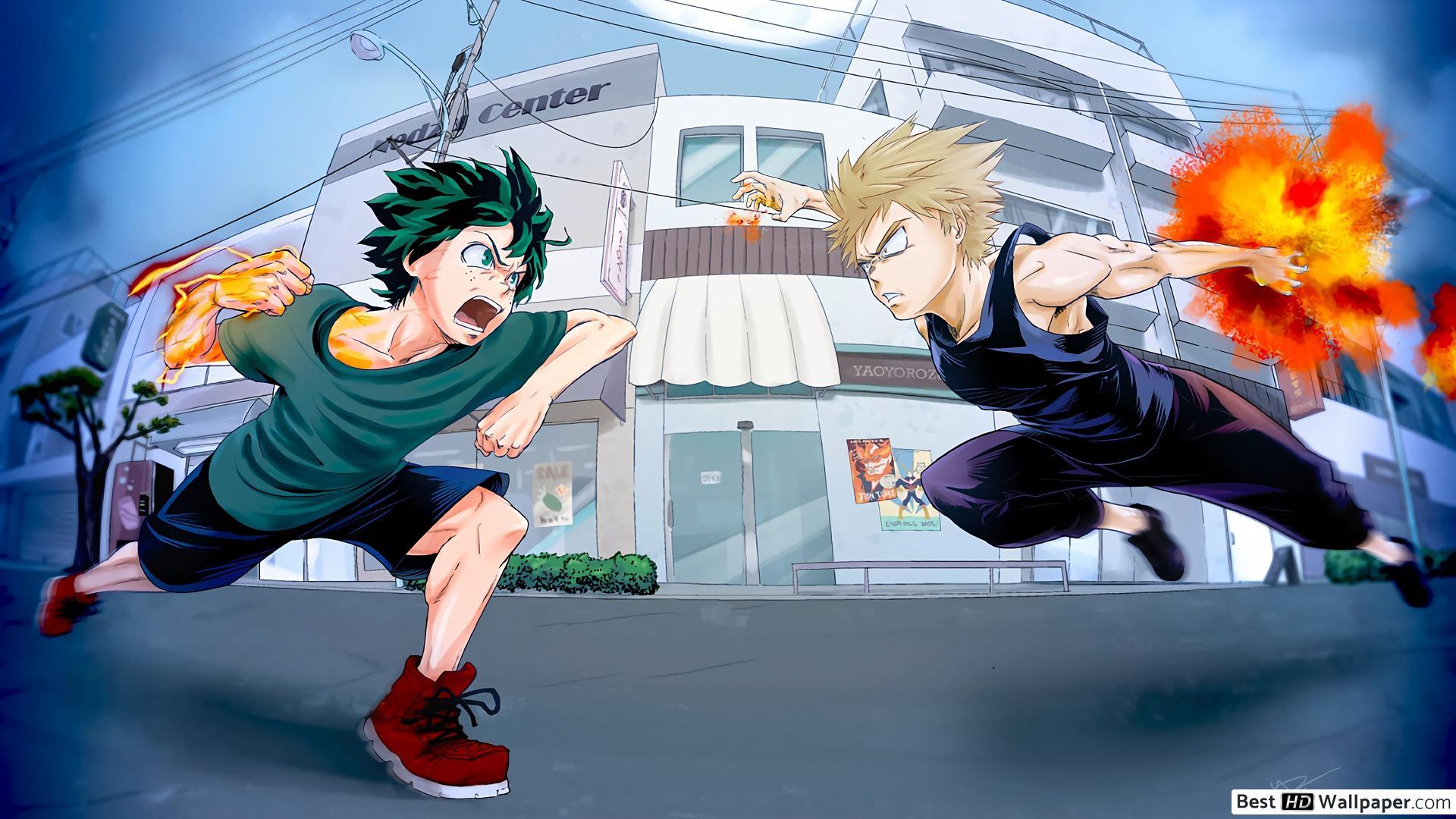 1920x1080 Izuku Midoriya, Deku Bakugo, Kacchan HD wallpaper download