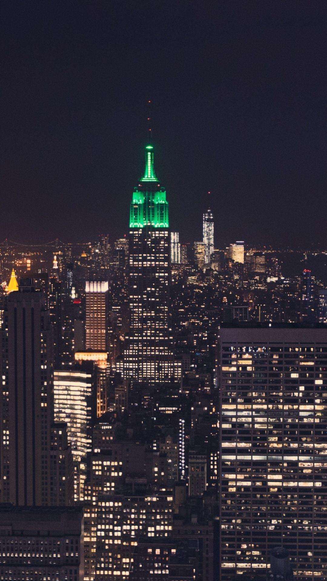 1080x1920 Free download Landscape New York night scene Empire State Building wallpaper [1398x2592] for your Desktop, Mobile & Tablet. Explore iPhone 7 Plus Wallpaper Tumblr. iPhone 7 Plus Wallpaper Tumblr