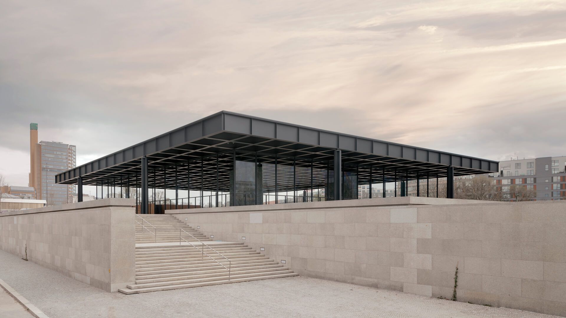 1920x1080 David Chipperfield restores Mies van der Rohe designed Neue Nationalgalerie, Berlin