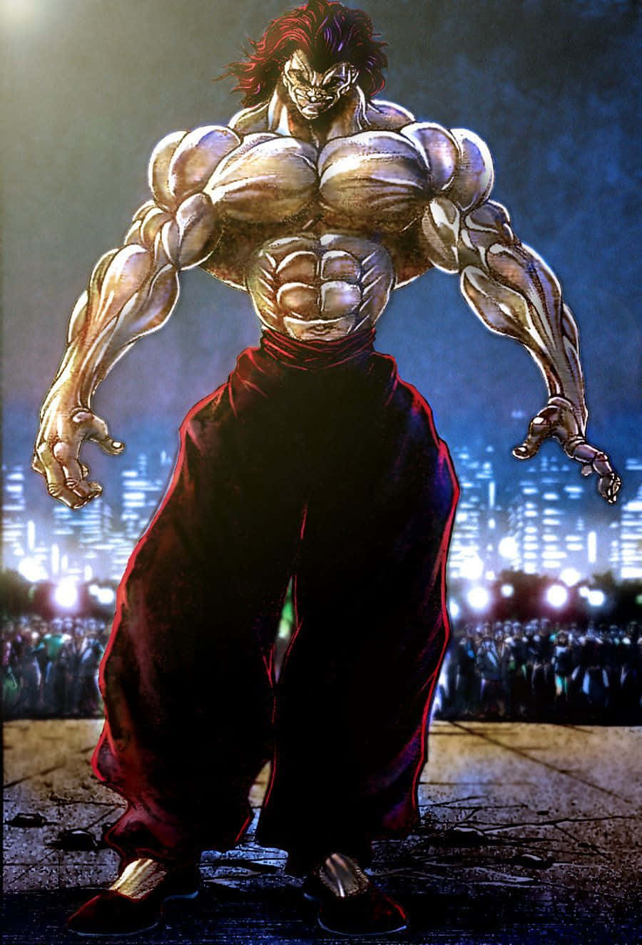 900x1326 Yujiro Hanma HD 4k Phone Wallpaper