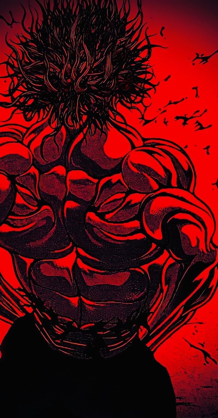 736x1408 Pin page. Yujiro hanma wallpaper aesthetic, Baki wallpaper 4k, Hanma manga