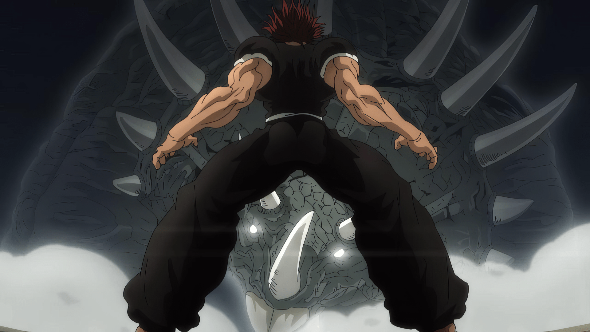 1920x1080 Baki Hanma vs. Beast Anime Wallpaperx1080