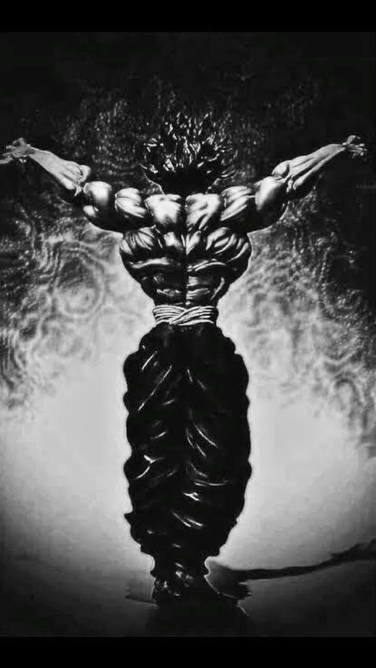 736x1308 Yujiro Hanma • Baki