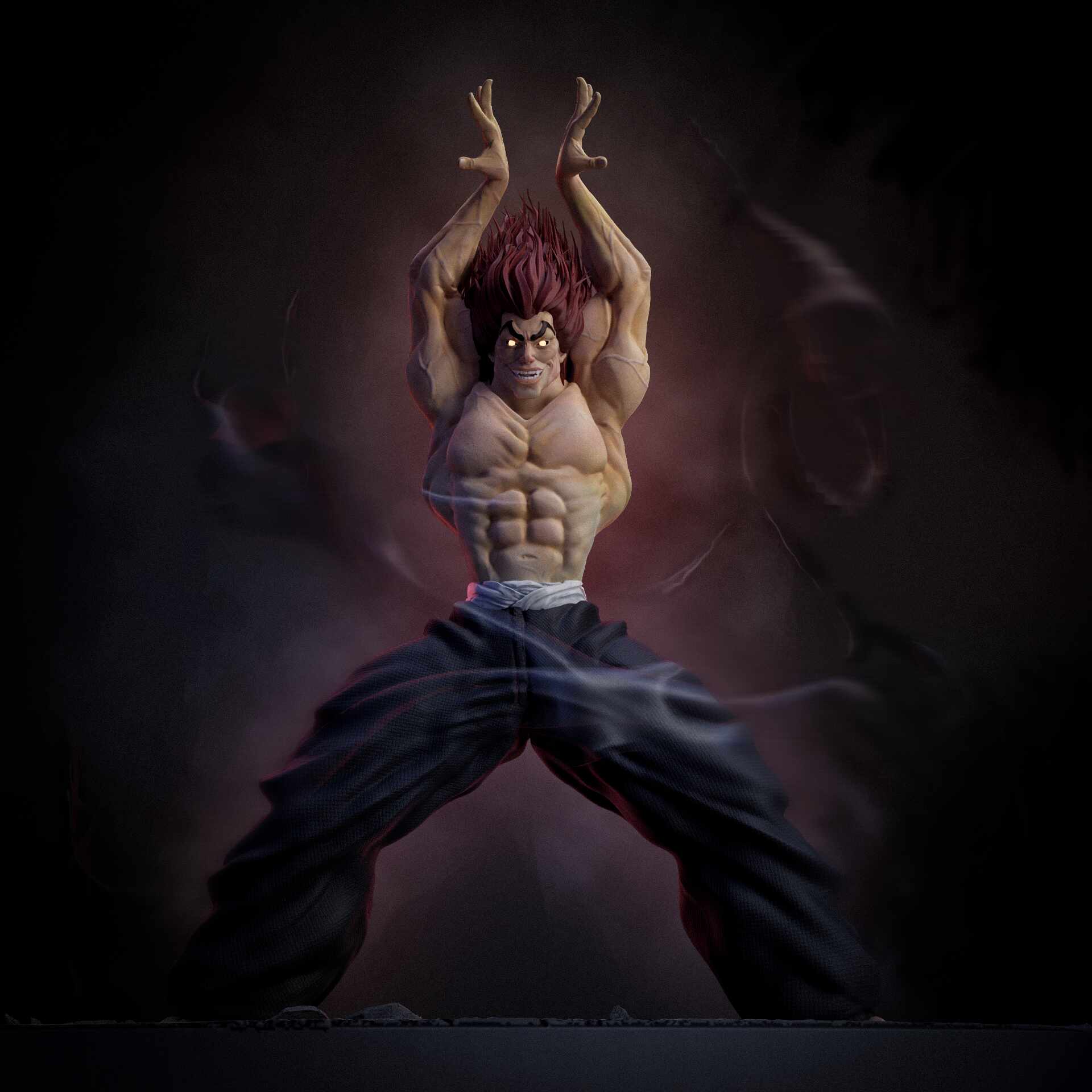 1920x1920 Yujiro Hanma